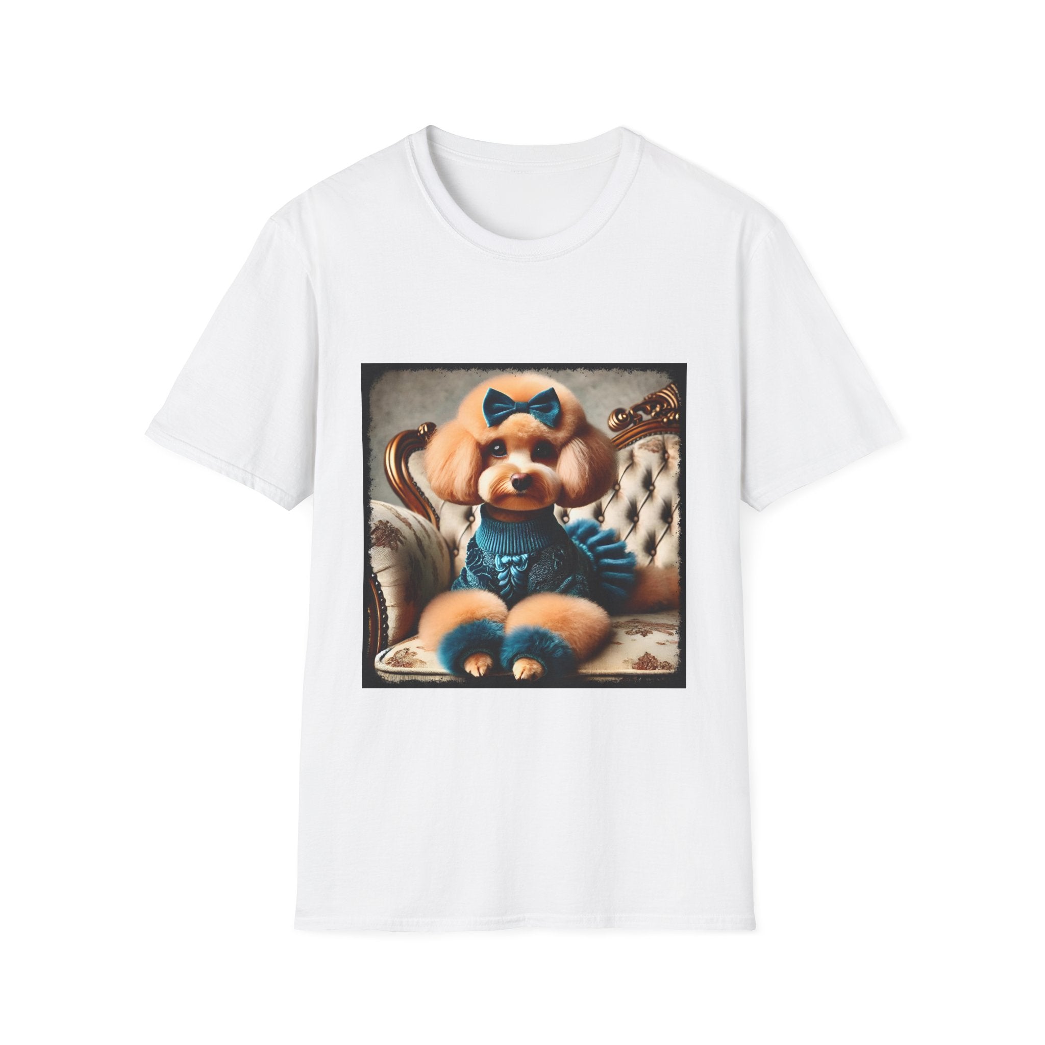 Poodle Trendy Tail | Unisex Dog T-Shirt