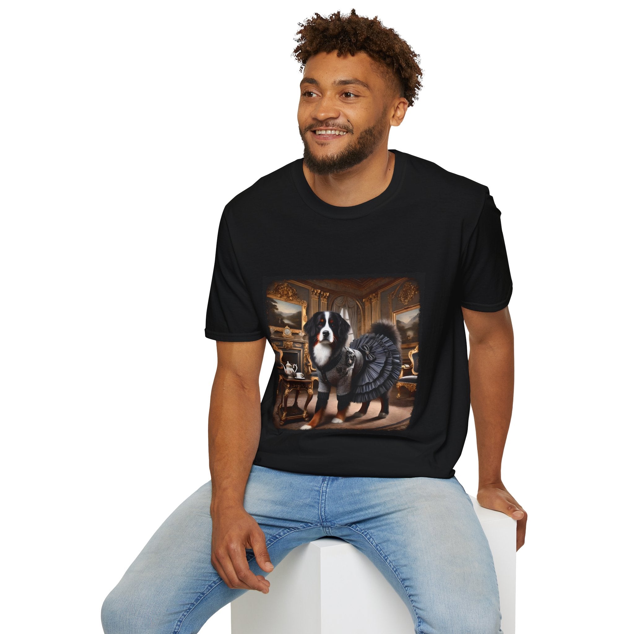 Bernese Mountain Dog Prep Princess | Unisex Dog T-Shirt