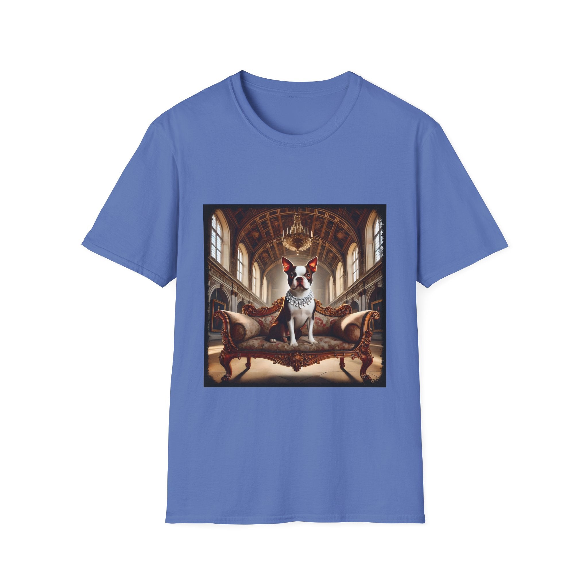 Boston Terrier Poised Princess  | Unisex Dog T-Shirt