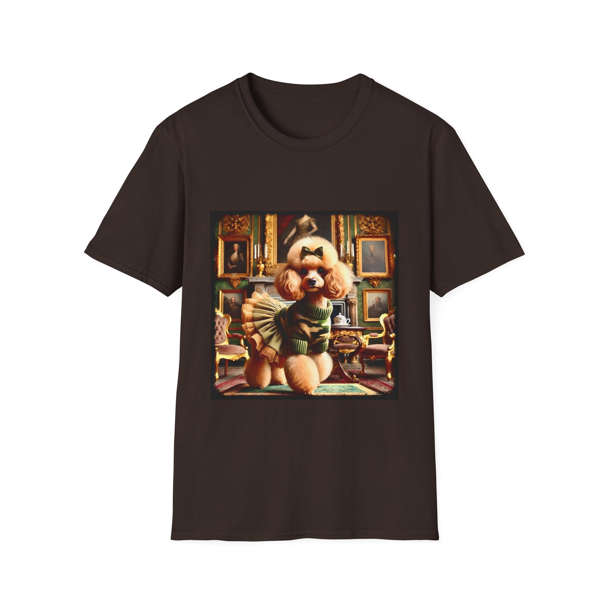 Poodle Luxe Camo | Unisex Dog T-Shirt