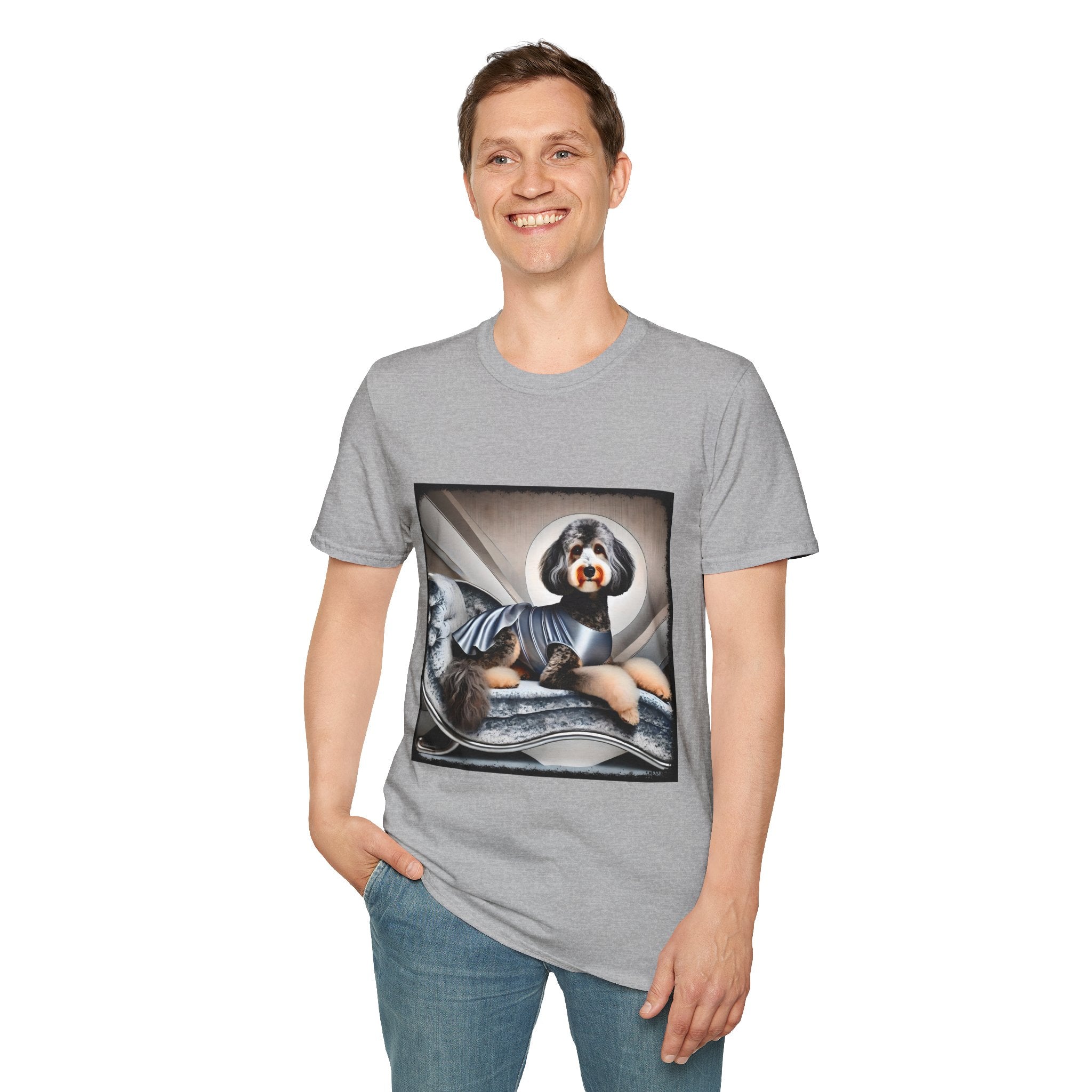 Aussiedoodle Silver Icon | Unisex Dog T-Shirt