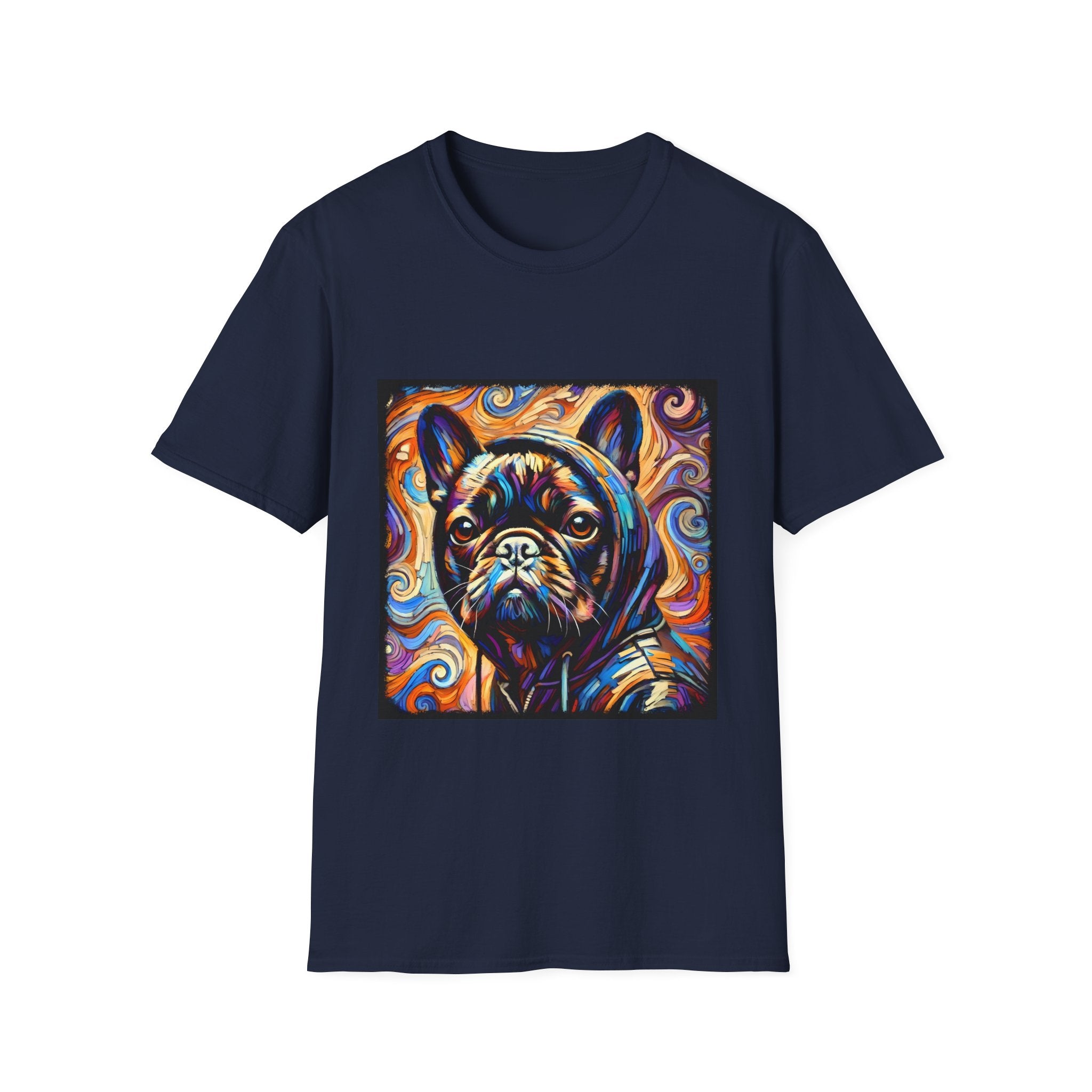 French Bulldog Shirt | Relaxed Swirl Dog Lover Tee