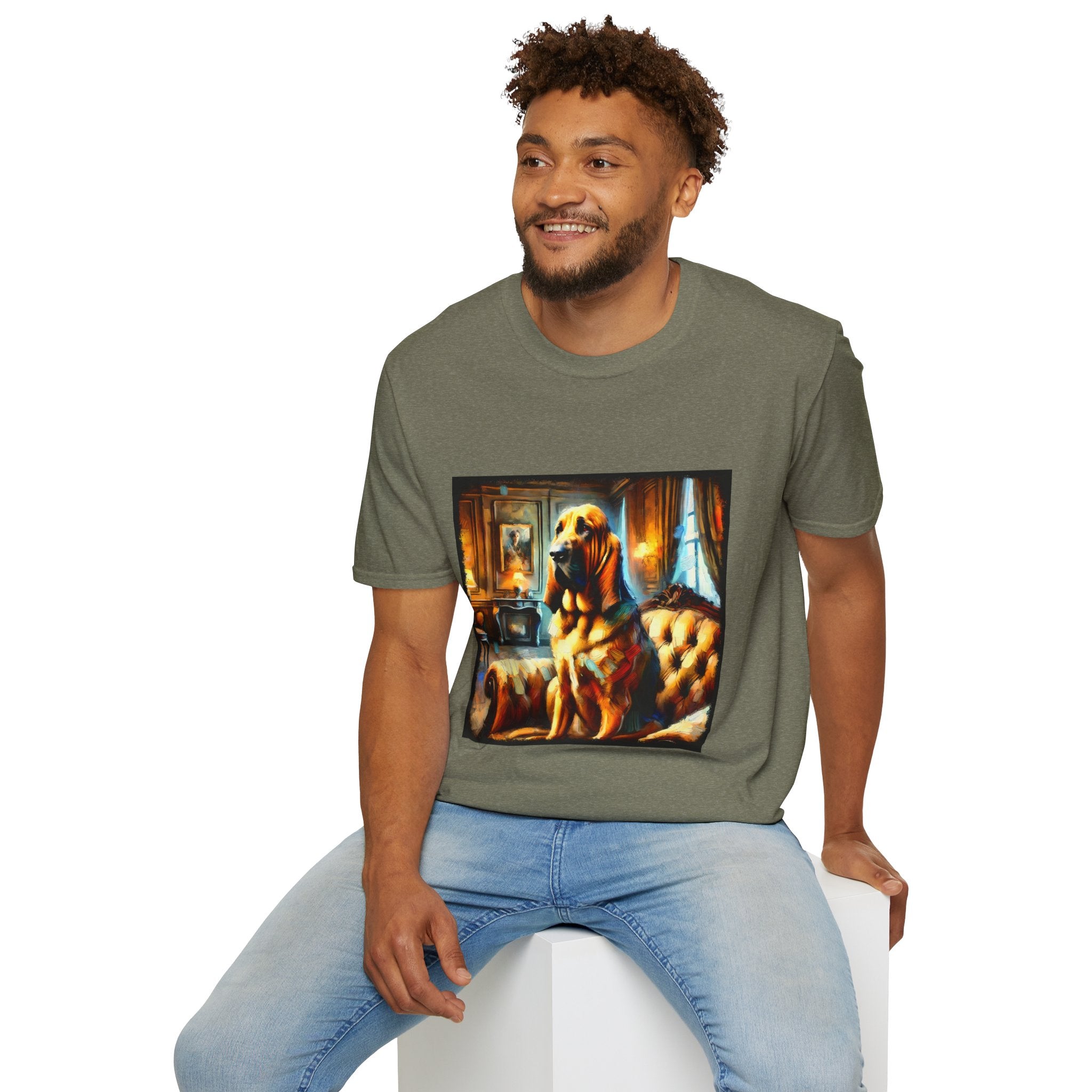 Bloodhound Warm Classic | Unisex Dog T-Shirt