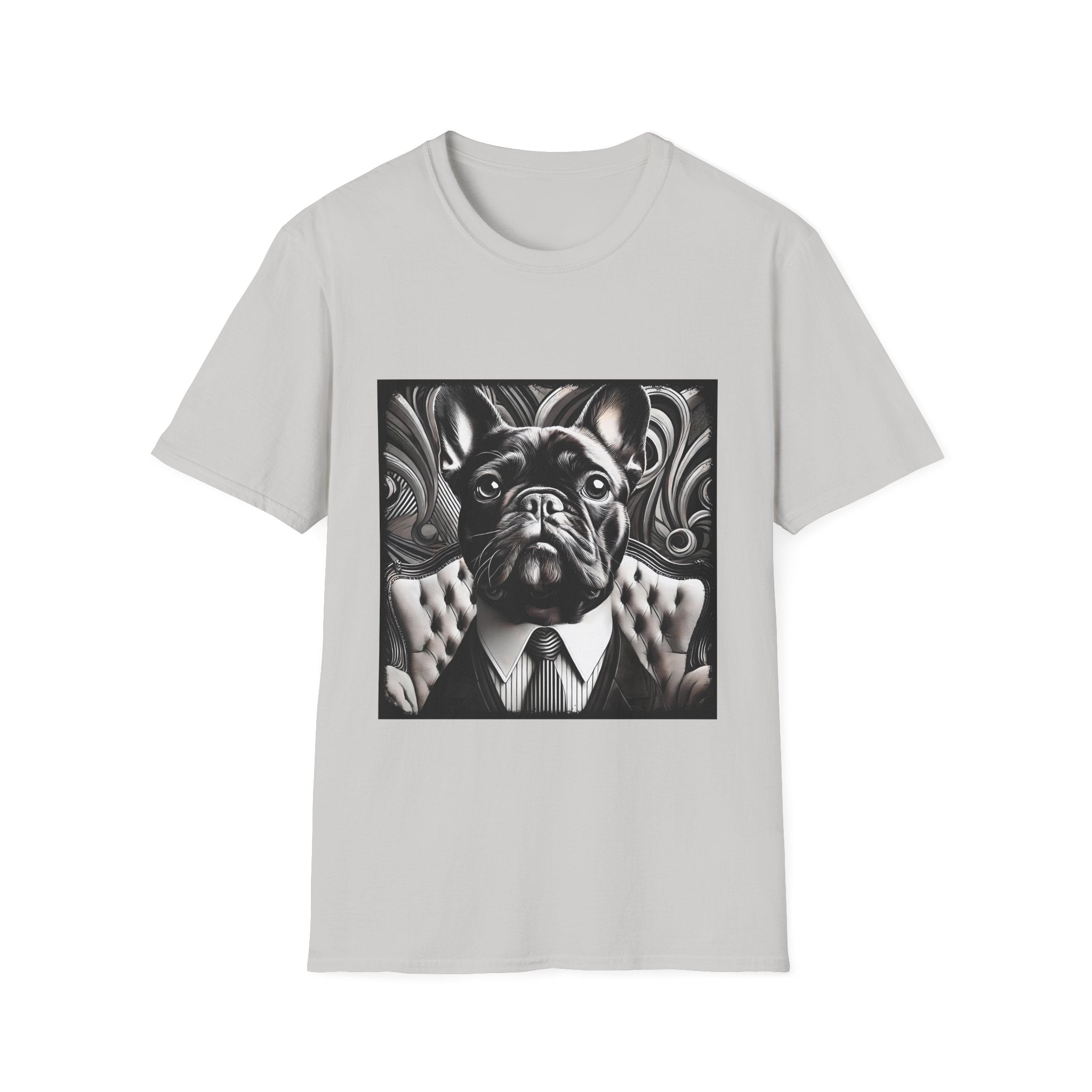 French Bulldog Shirt | B&W Gentleman Dog Lover Tee