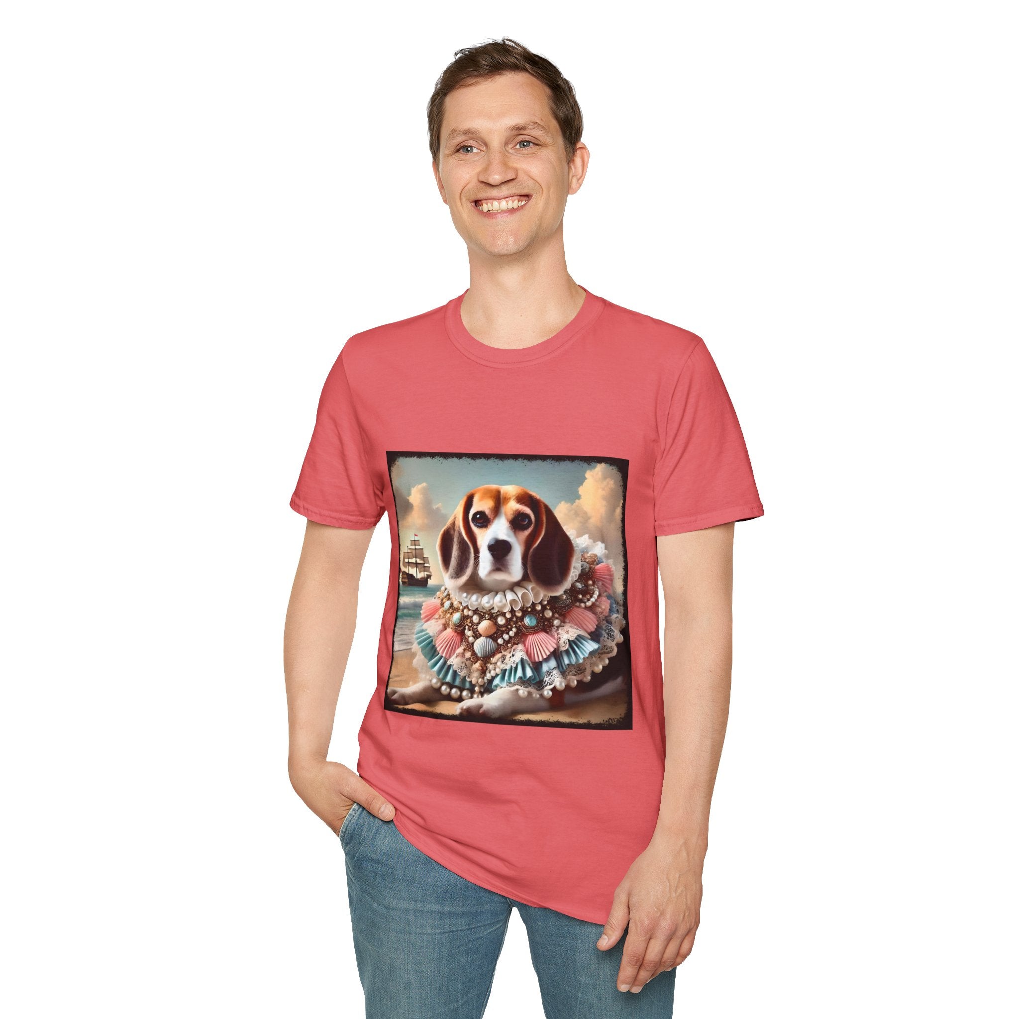 Beagle Beach Beauty | Unisex Dog T-Shirt
