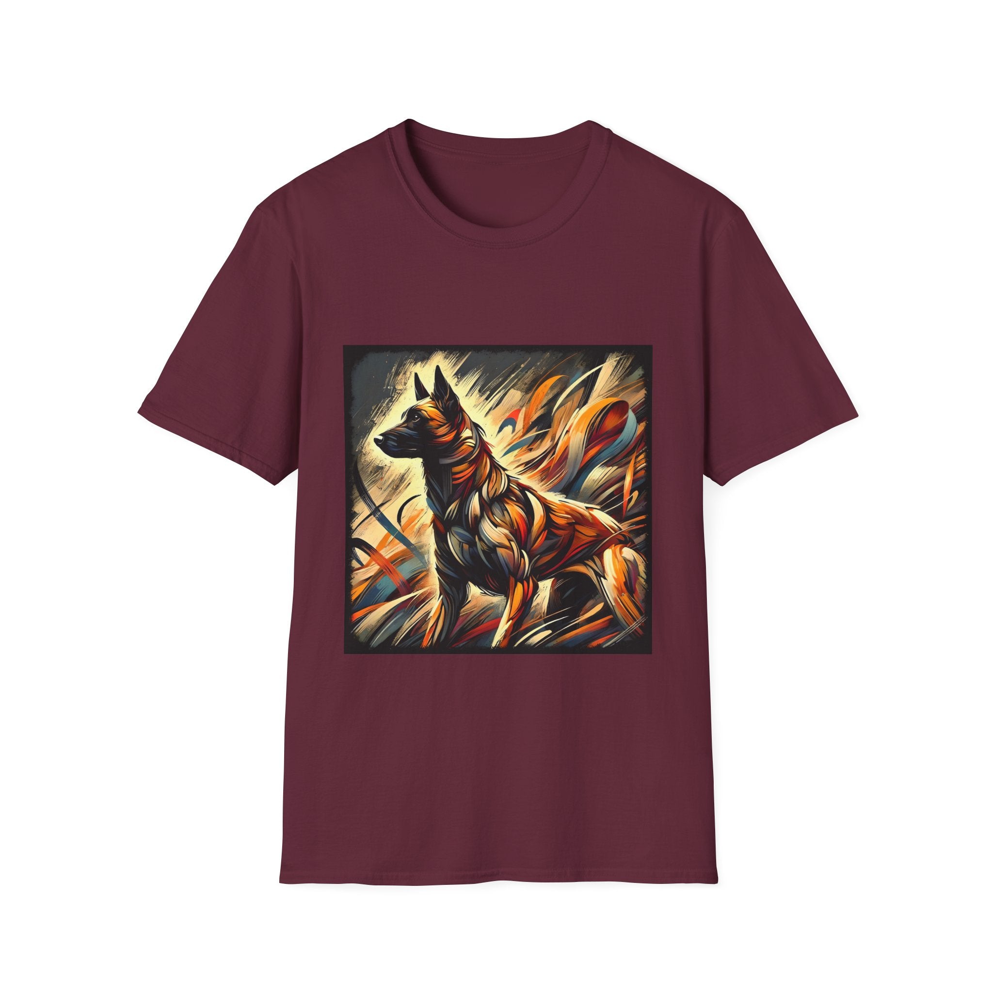 Belgian Malinois Fire Classic | Unisex Dog T-Shirt