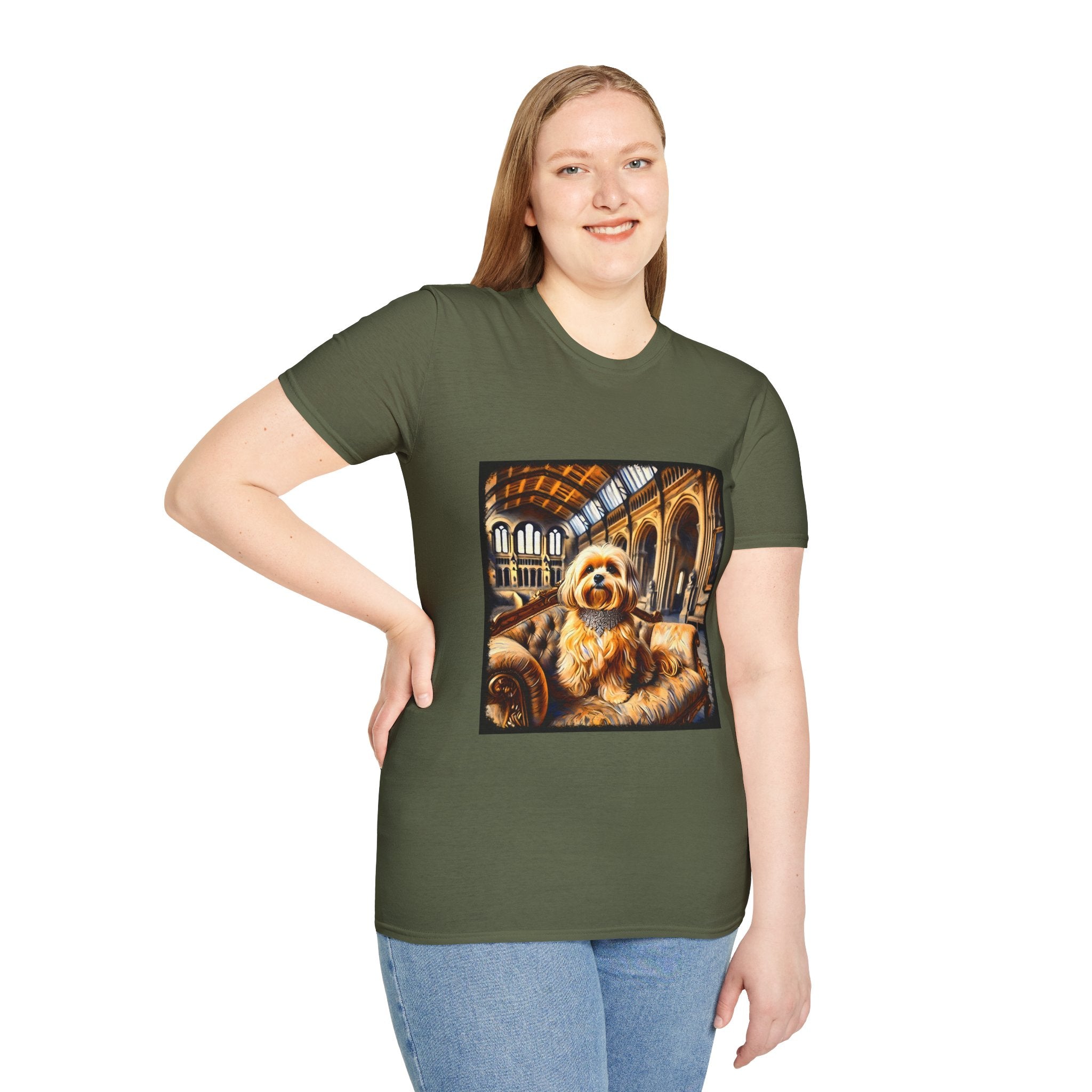 Lhasa Apso Posh Princess | Unisex Dog T-Shirt