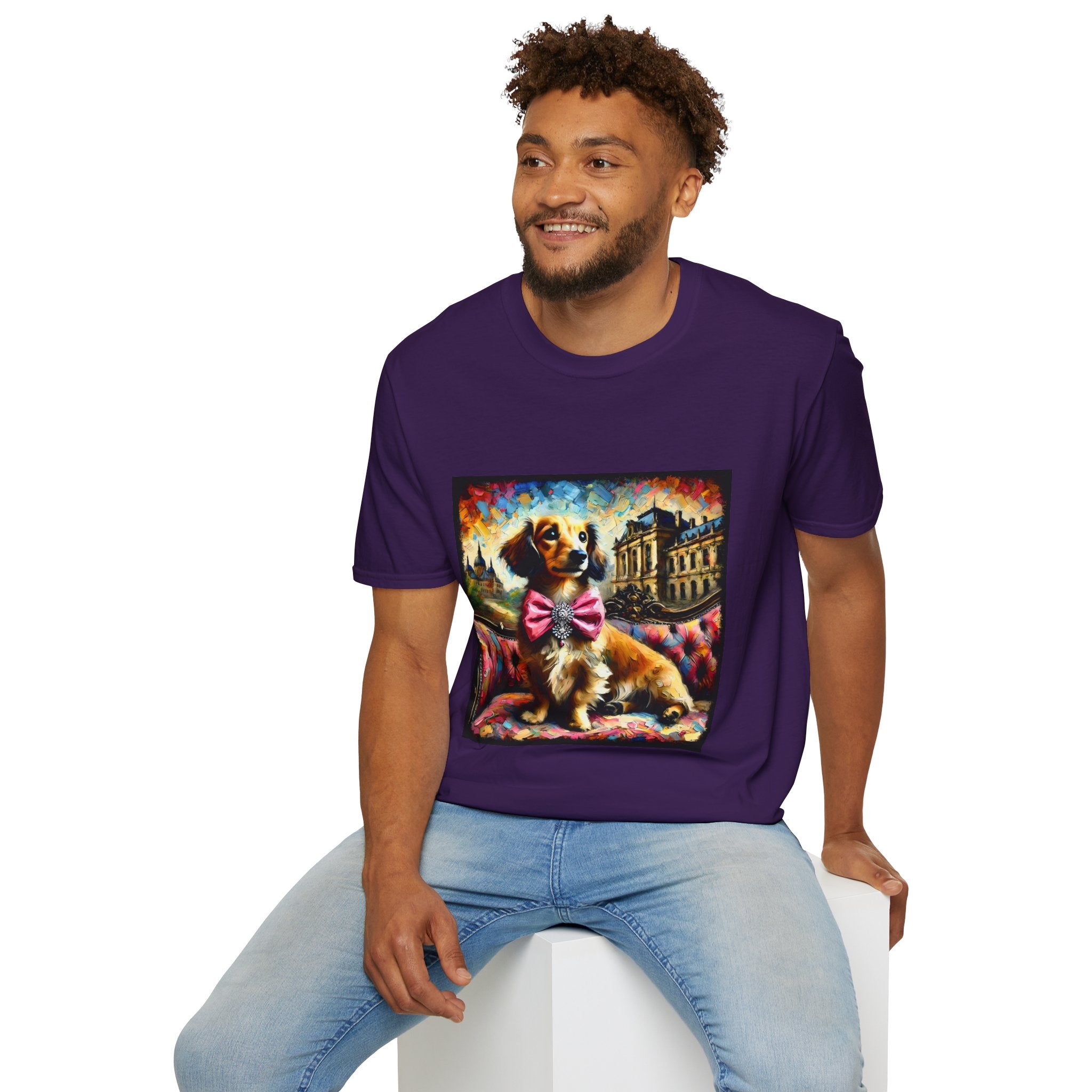 Dachshund Diamond Princess Classic II | Unisex Dog T-Shirt