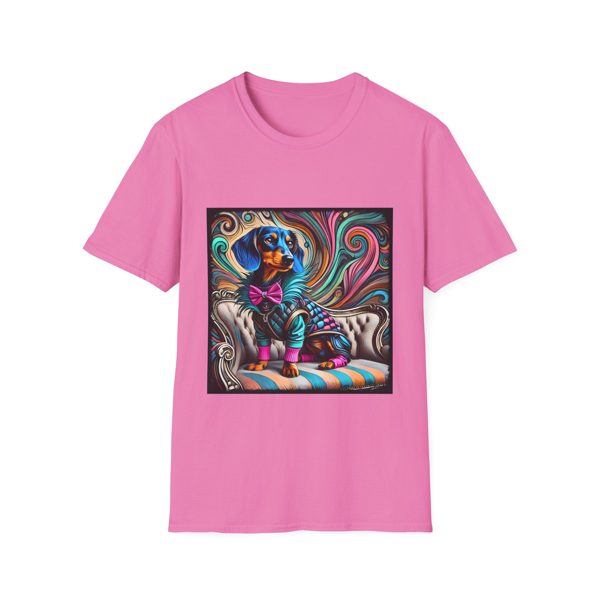 Dachshund Blue Rocker | Unisex Dog T-Shirt