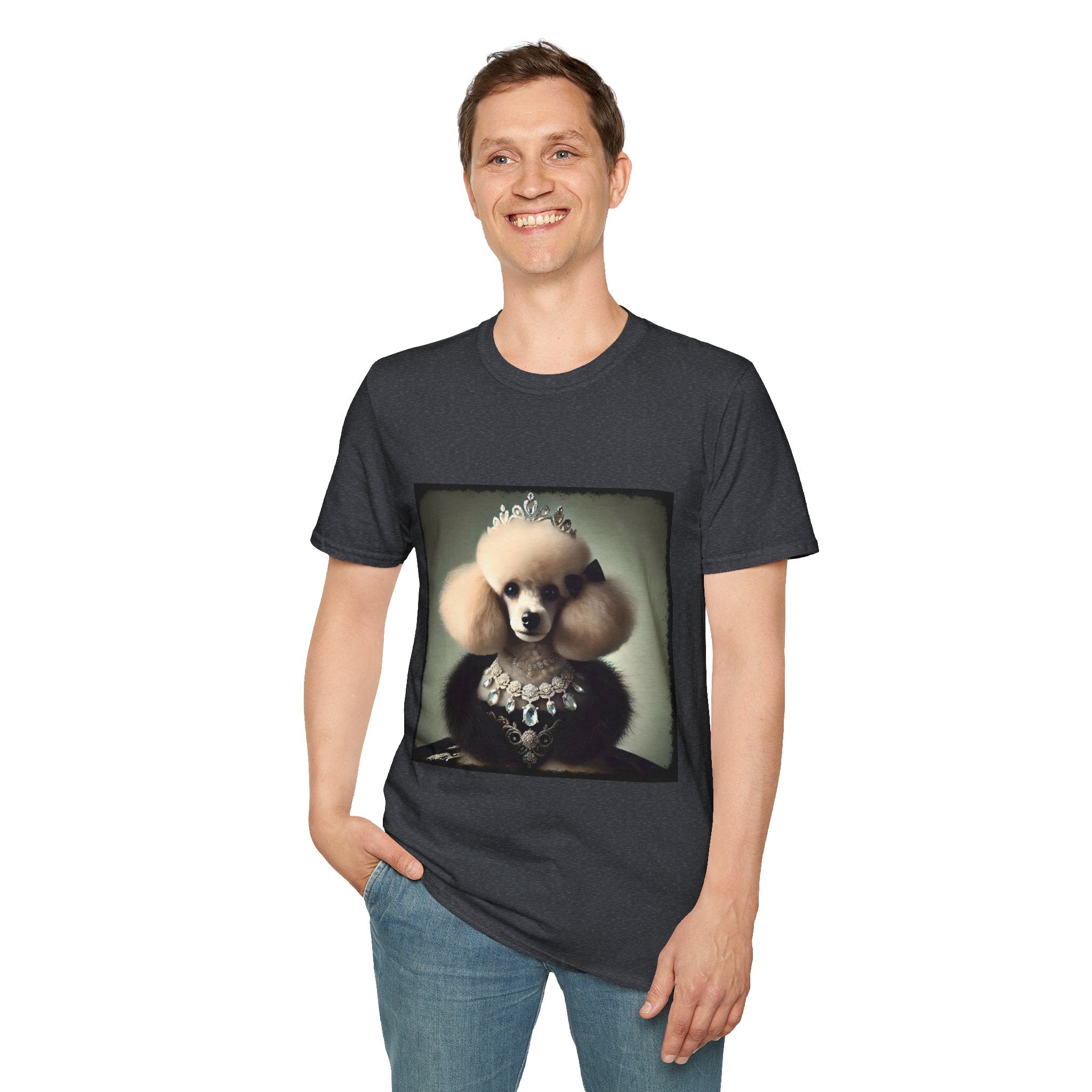 Poodle Crystal Queen | Unisex Dog T-Shirt