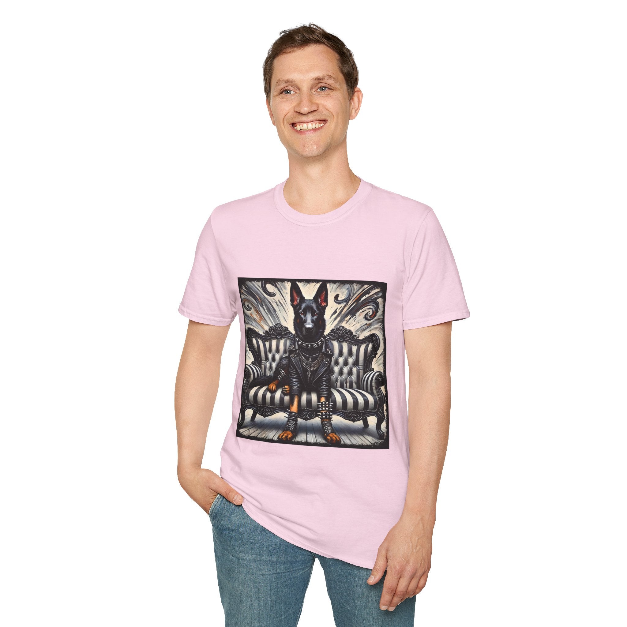 German Shepherd Bold Rebel | Unisex Dog T-Shirt