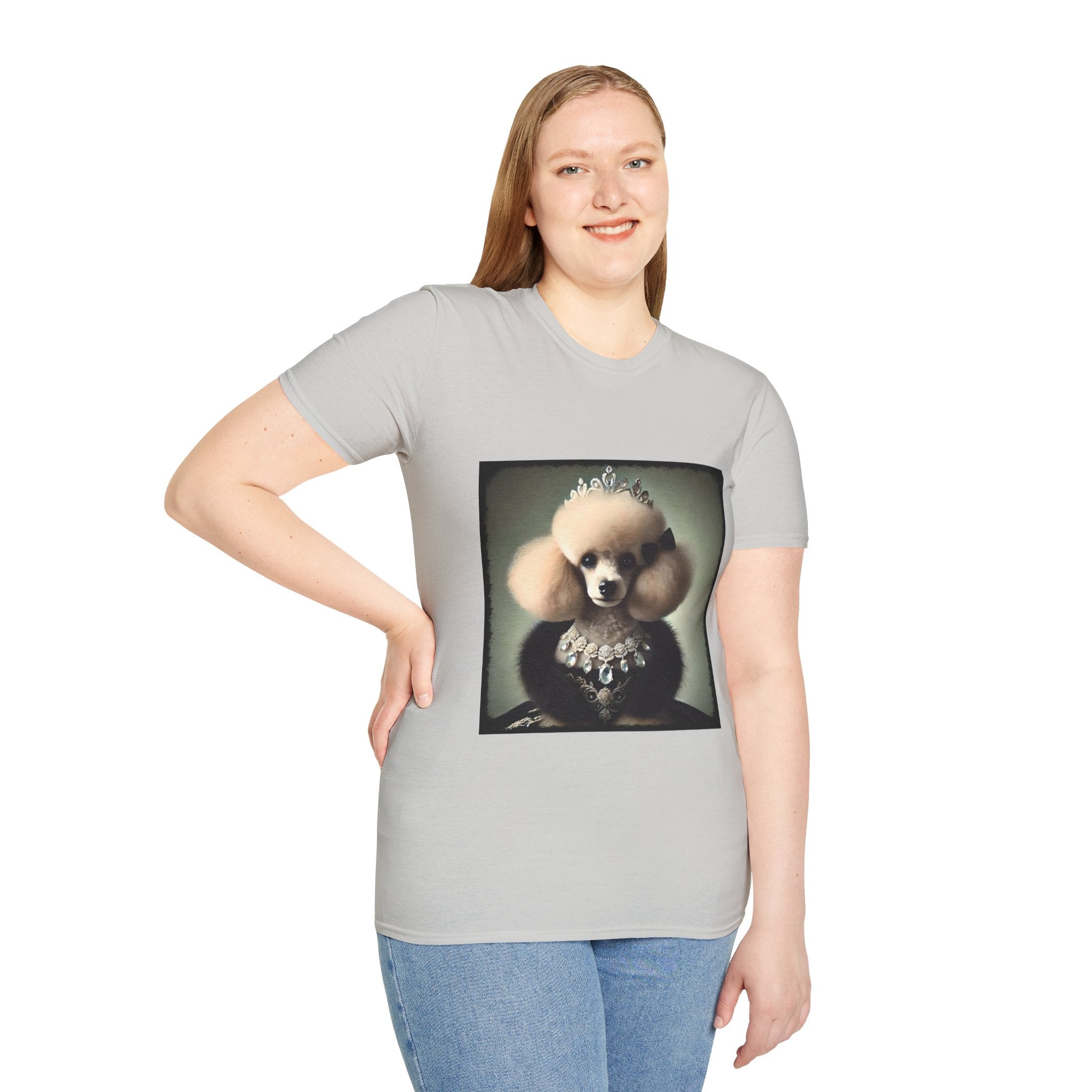 Poodle Crystal Queen | Unisex Dog T-Shirt