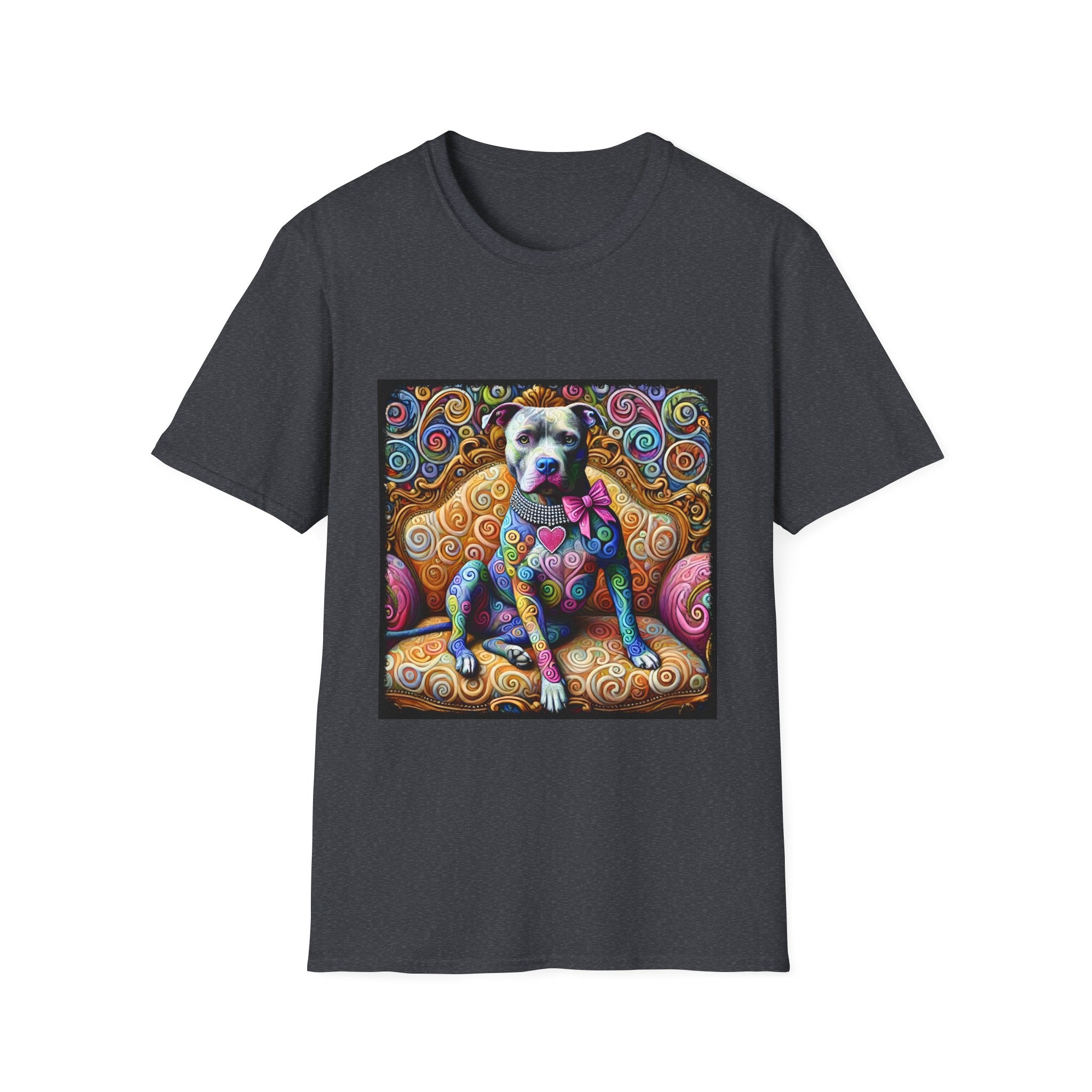 American Pit Bull Terrier Shirt | Love Swirl Dog Lover Tee