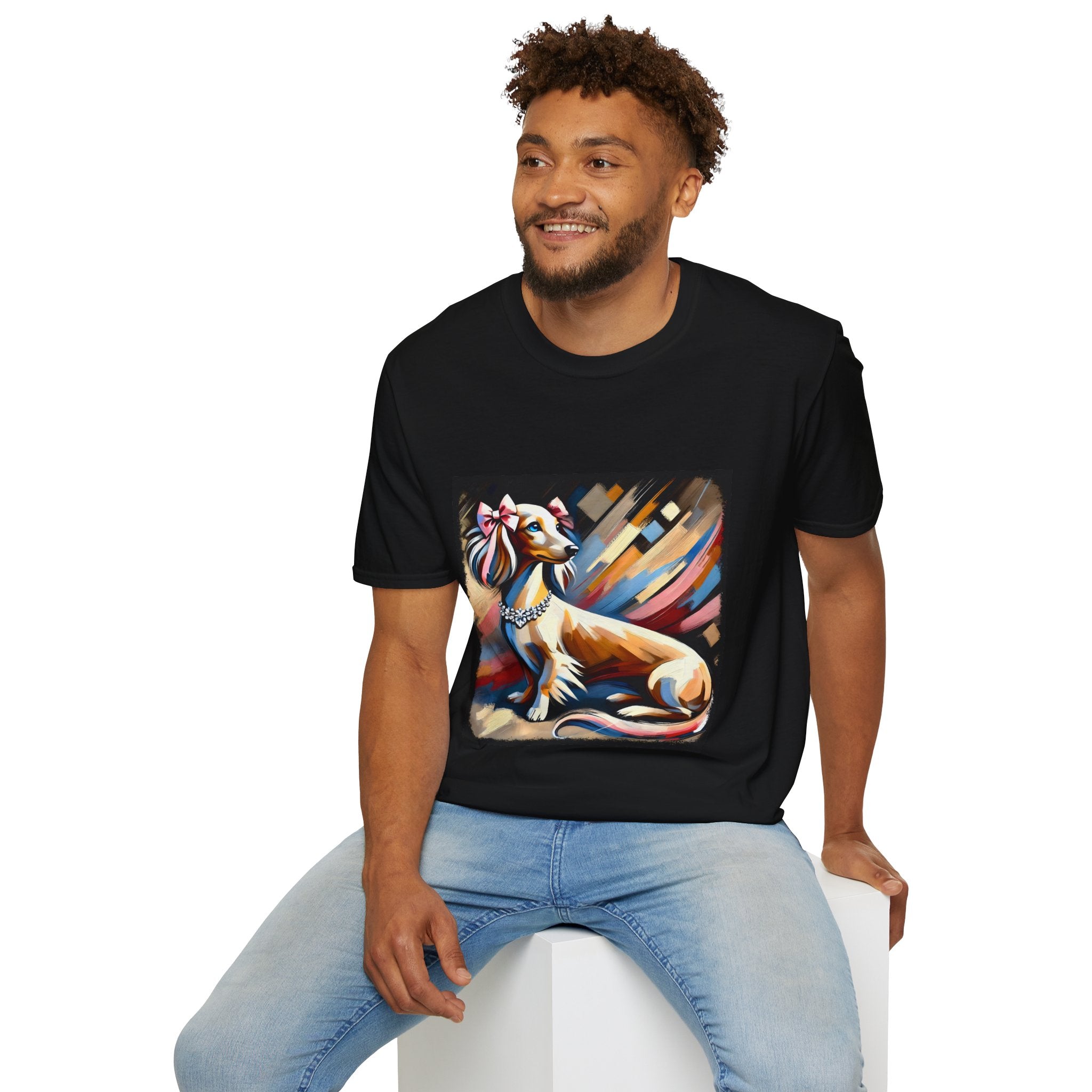 Dachshund Diamond Divine Classic | Unisex Dog T-Shirt