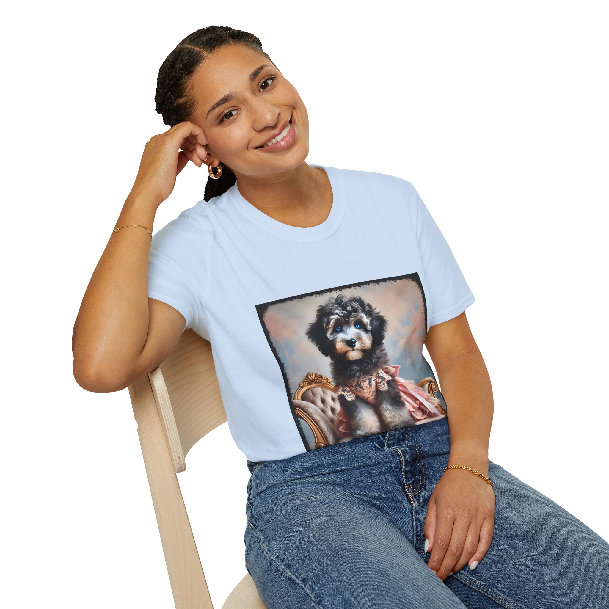 Aussiedoodle Pink Lace Princess | Unisex Dog T-Shirt