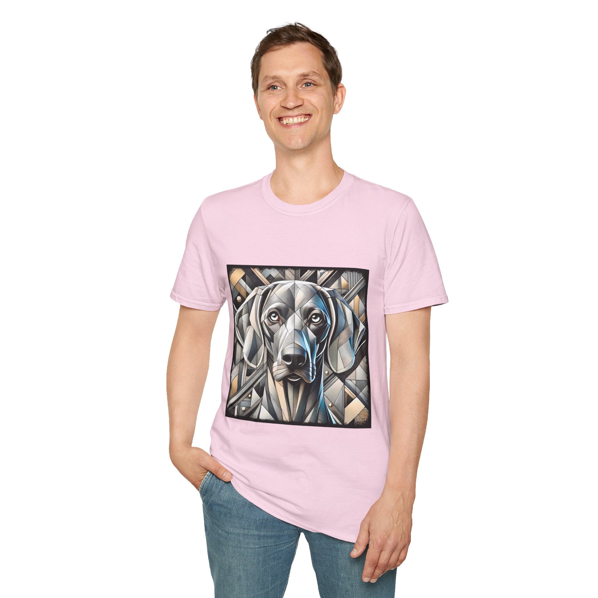 Weimaraner Geometric | Unisex Dog T-Shirt