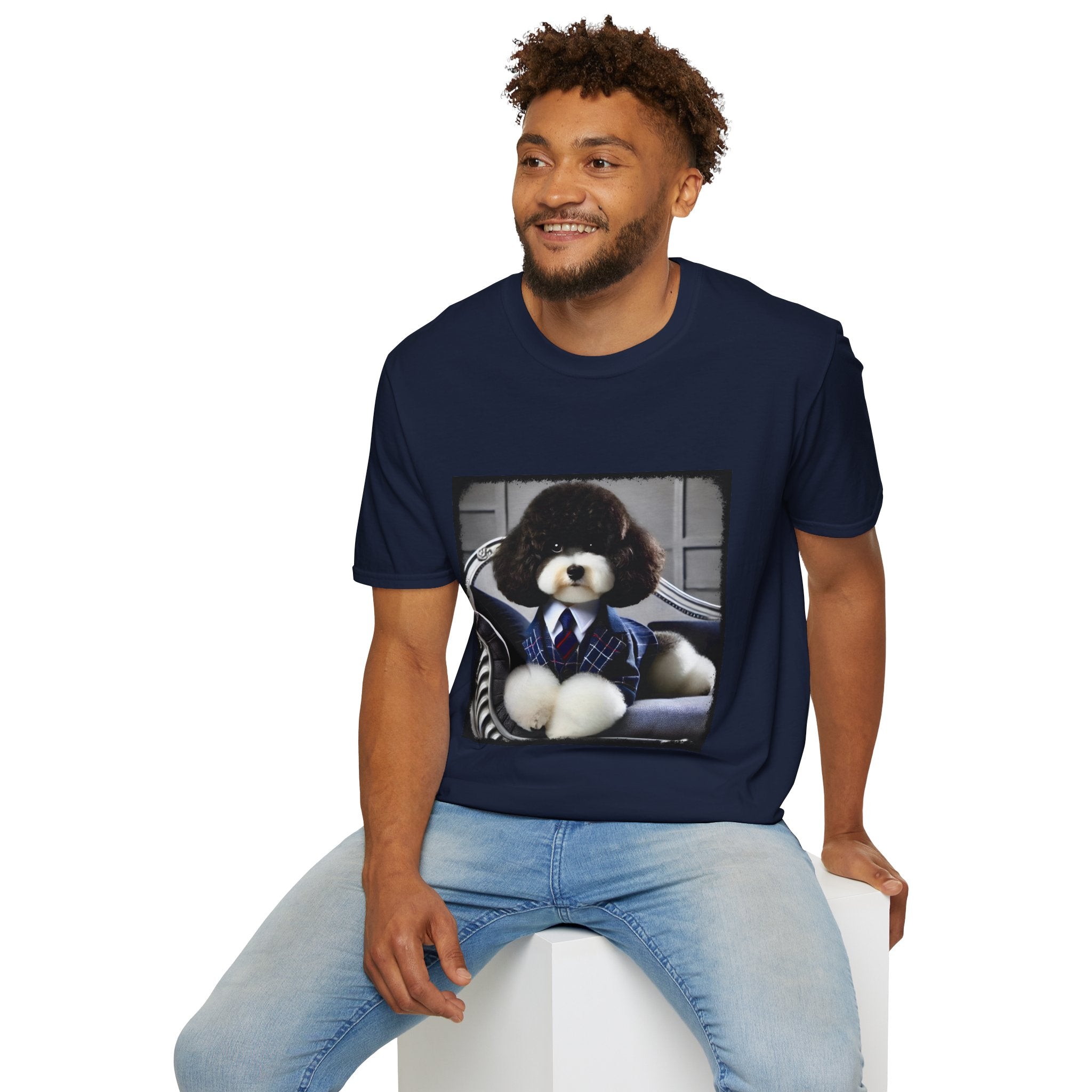 Poodle Dapper Dude| Unisex Dog T-Shirt