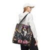 Australian Shepherd Tote Bag | Rhinestone Rebel Dog Lover Gift