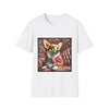 Pembroke Welsh Corgi Pink Swirl | Unisex Dog T-Shirt