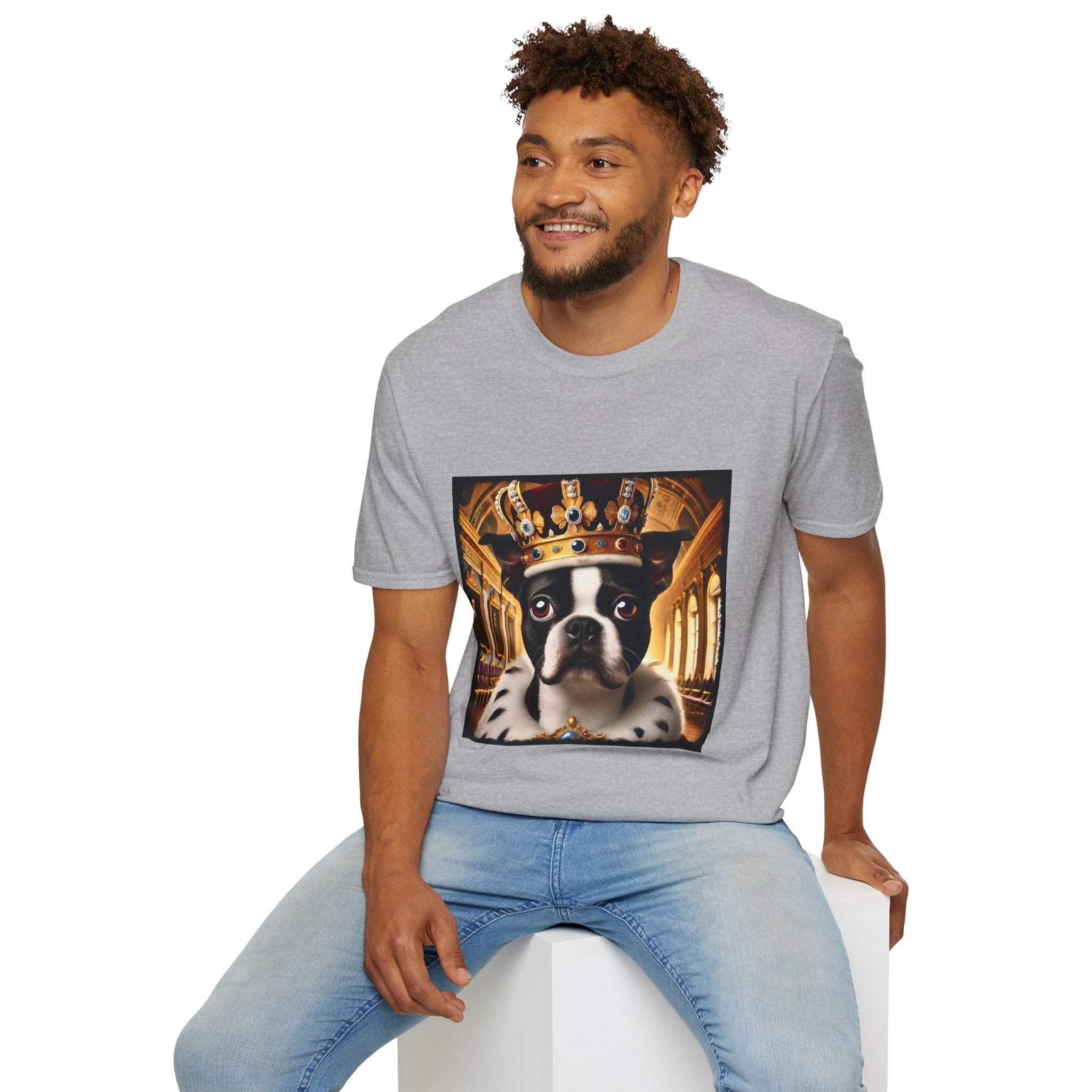 Boston Terrier Royal Flex | Unisex Dog T-Shirt