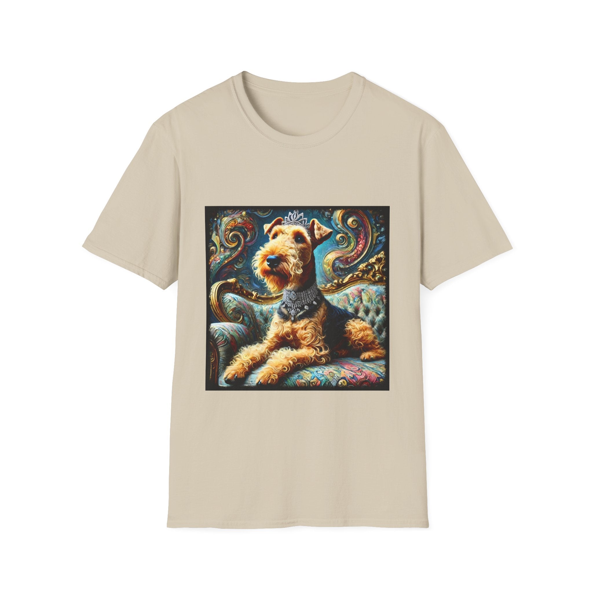 Airedale Terrier Shirt | Ethereal Swirl Dog Lover Tee