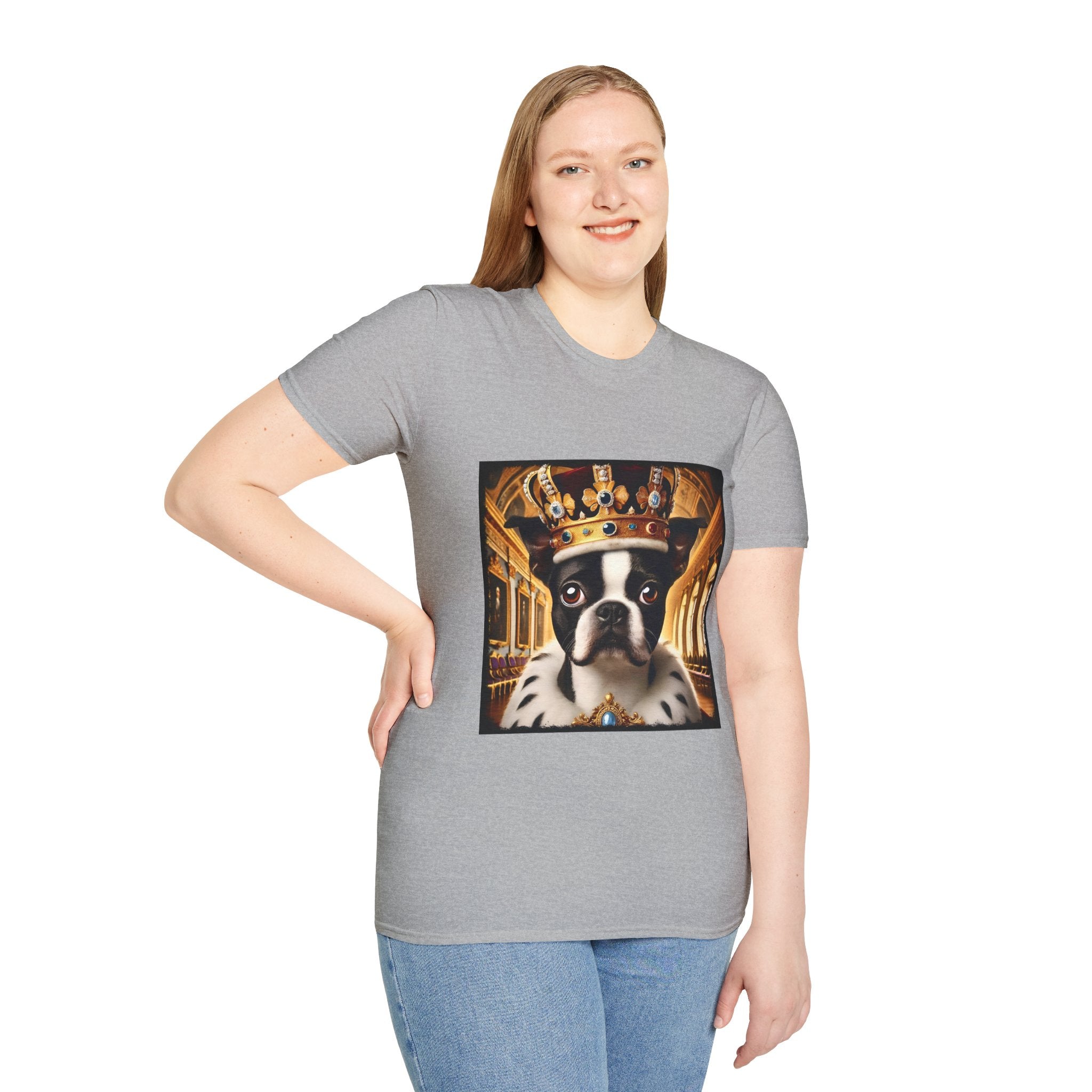 Boston Terrier Royal Flex | Unisex Dog T-Shirt