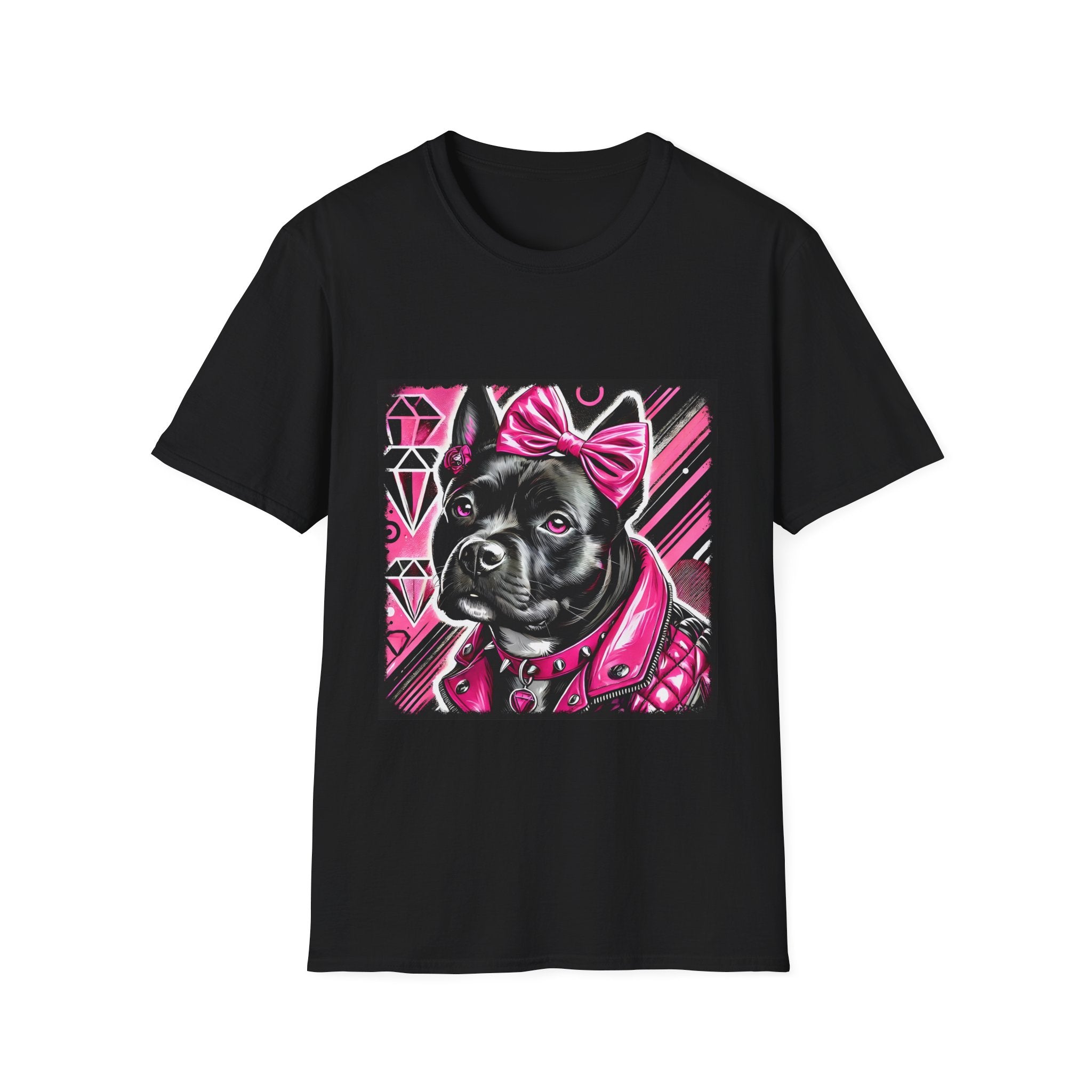 American Pit Bull Terrier Shirt | Pink Princess Bold Dog Lover Tee