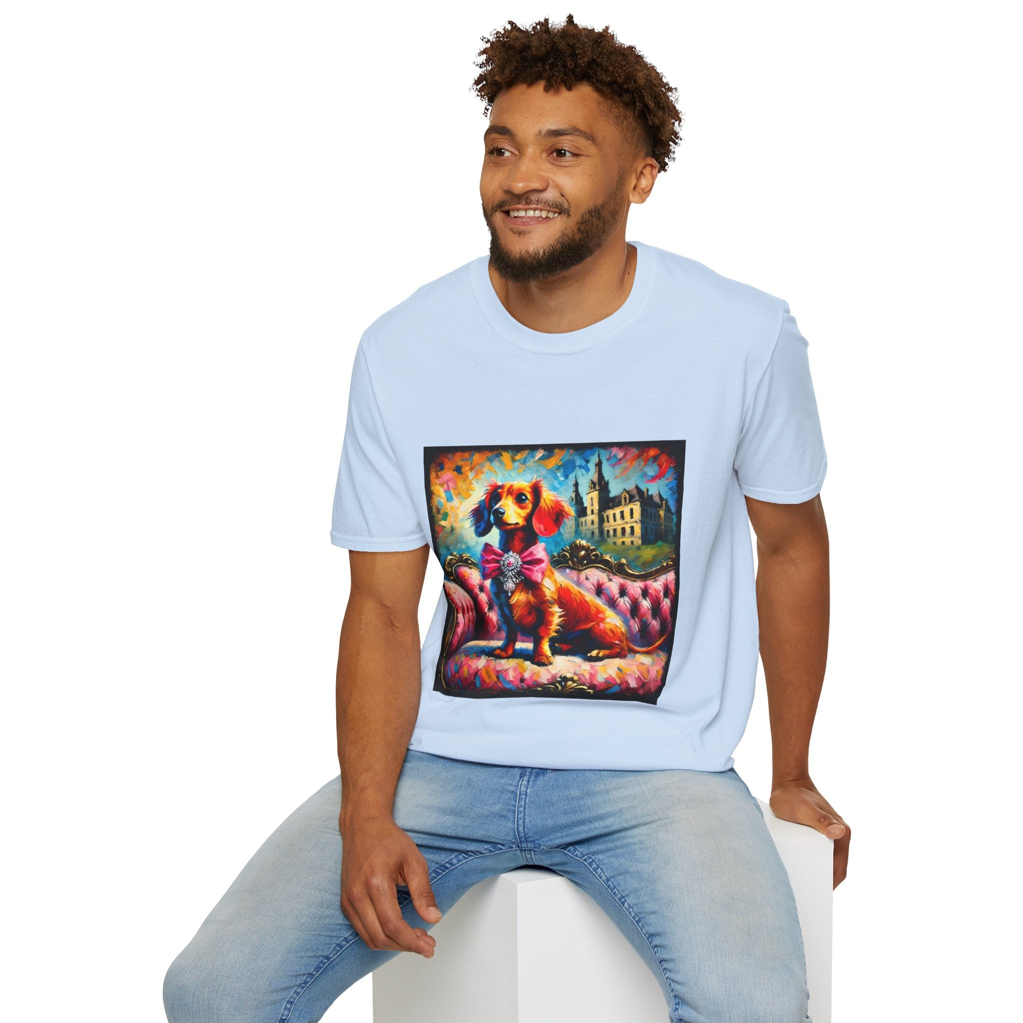 Dachshund Diamond Princess Classic | Unisex Dog T-Shirt