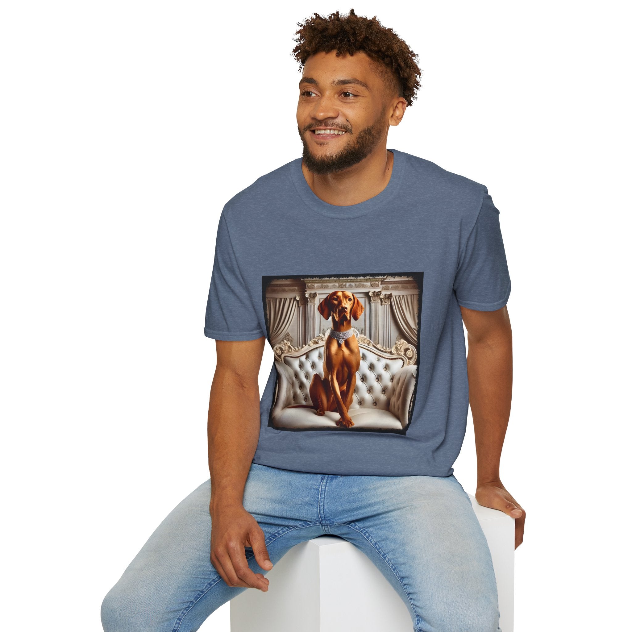 Vizsla Poised Posh | Unisex Dog T-Shirt
