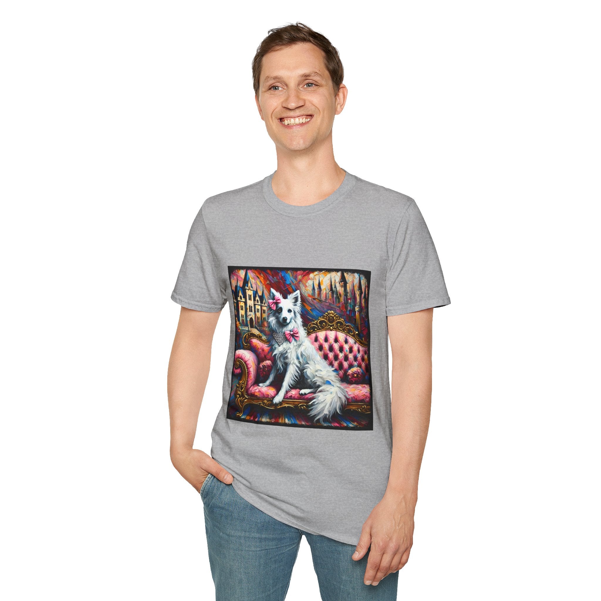 Border Collie Pink Princess Classic | Unisex Dog T-Shirt