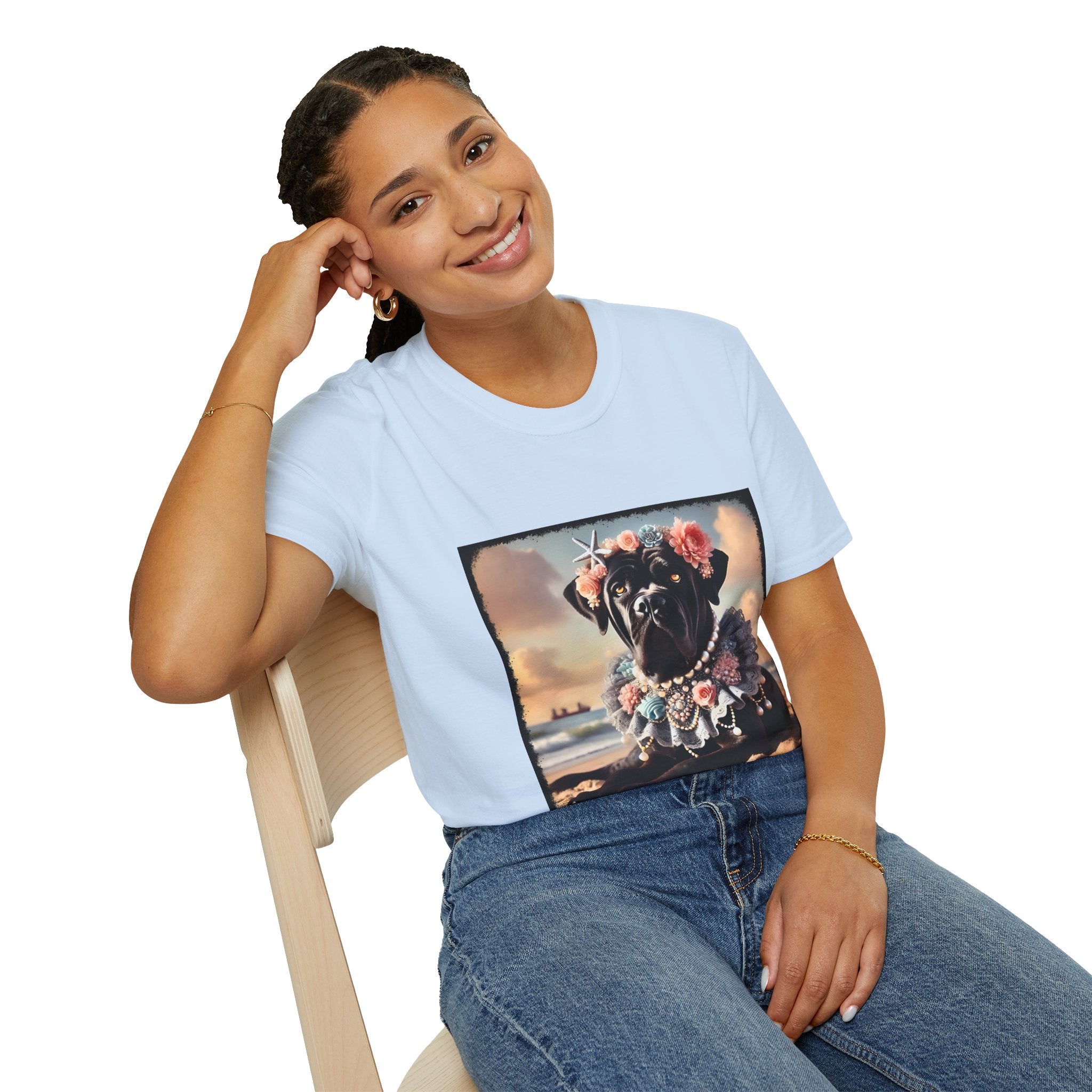 Cane Corso Beach Beauty | Unisex Dog T-Shirt
