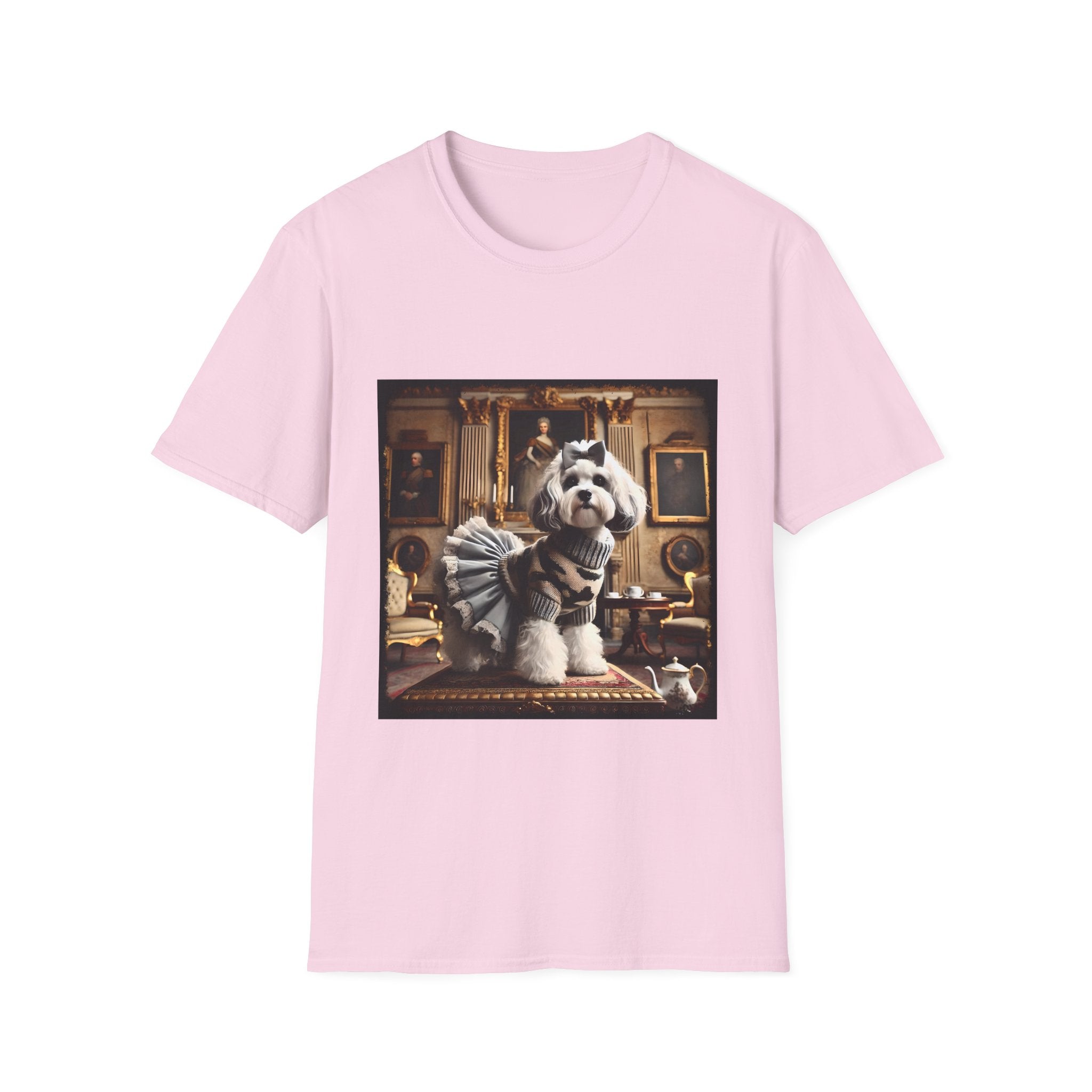 Cavapoo Posh Camo Chic | Unisex Dog T-Shirt