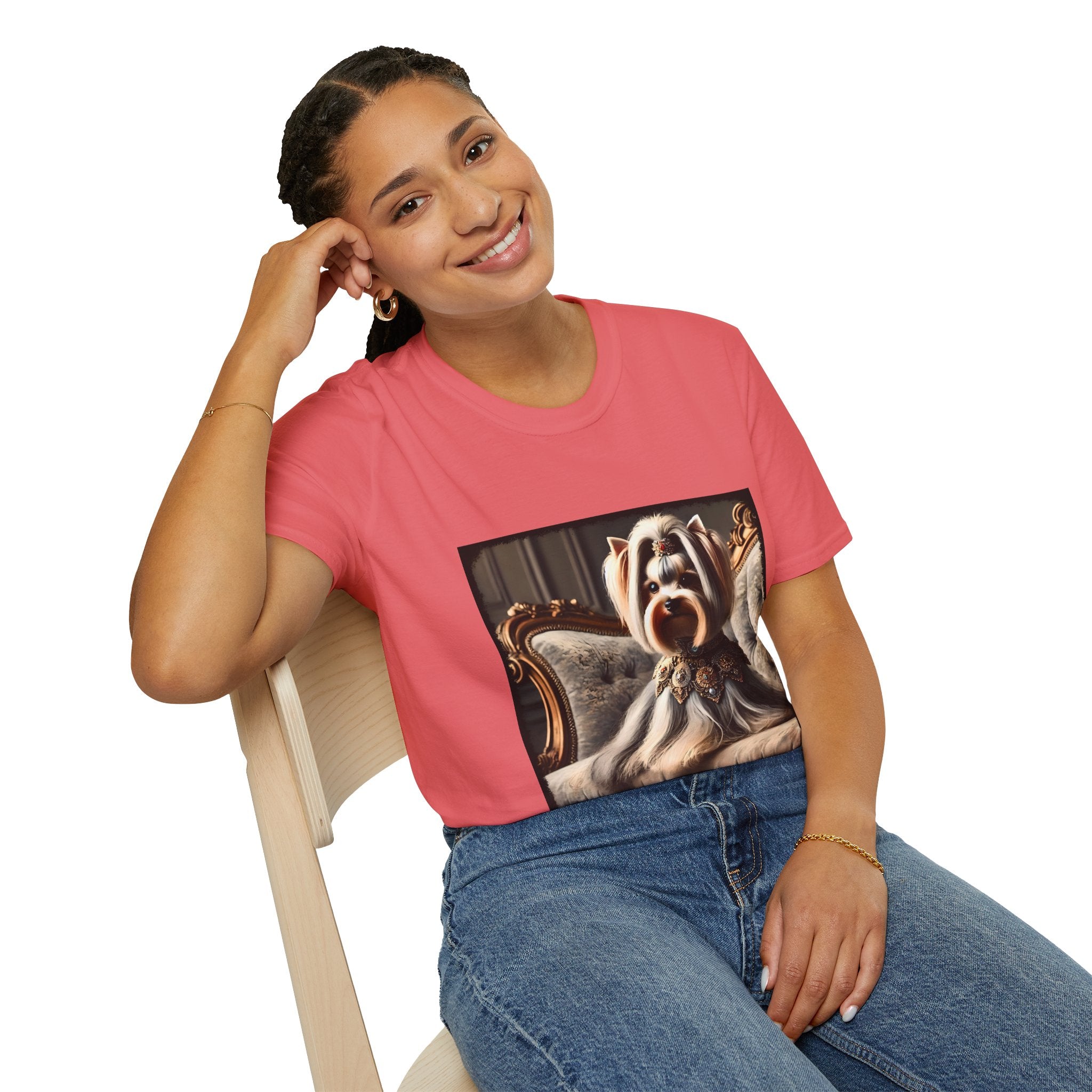 Yorkshire Terrier Royal Princess | Unisex Dog T-Shirt