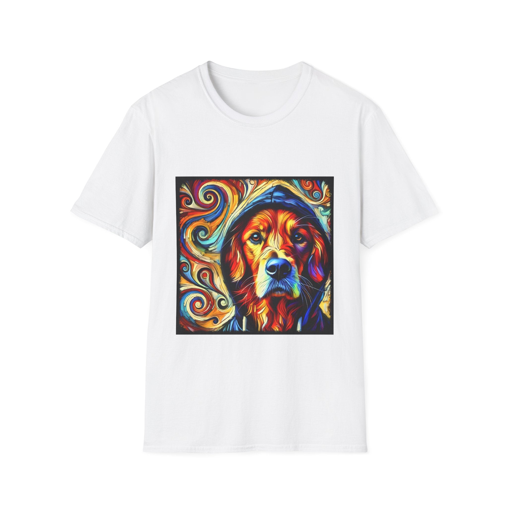 Golden Retriever Shirt | Relaxed Bold Swirl Dog Lover Tee