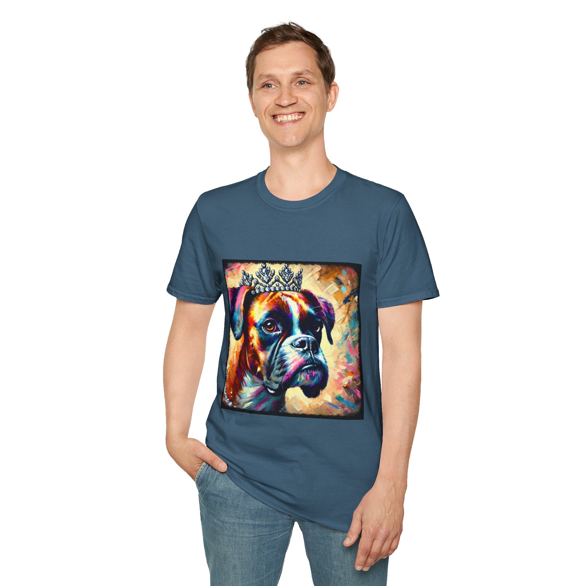 Boxer Bold Princess Classic | Unisex Dog T-Shirt