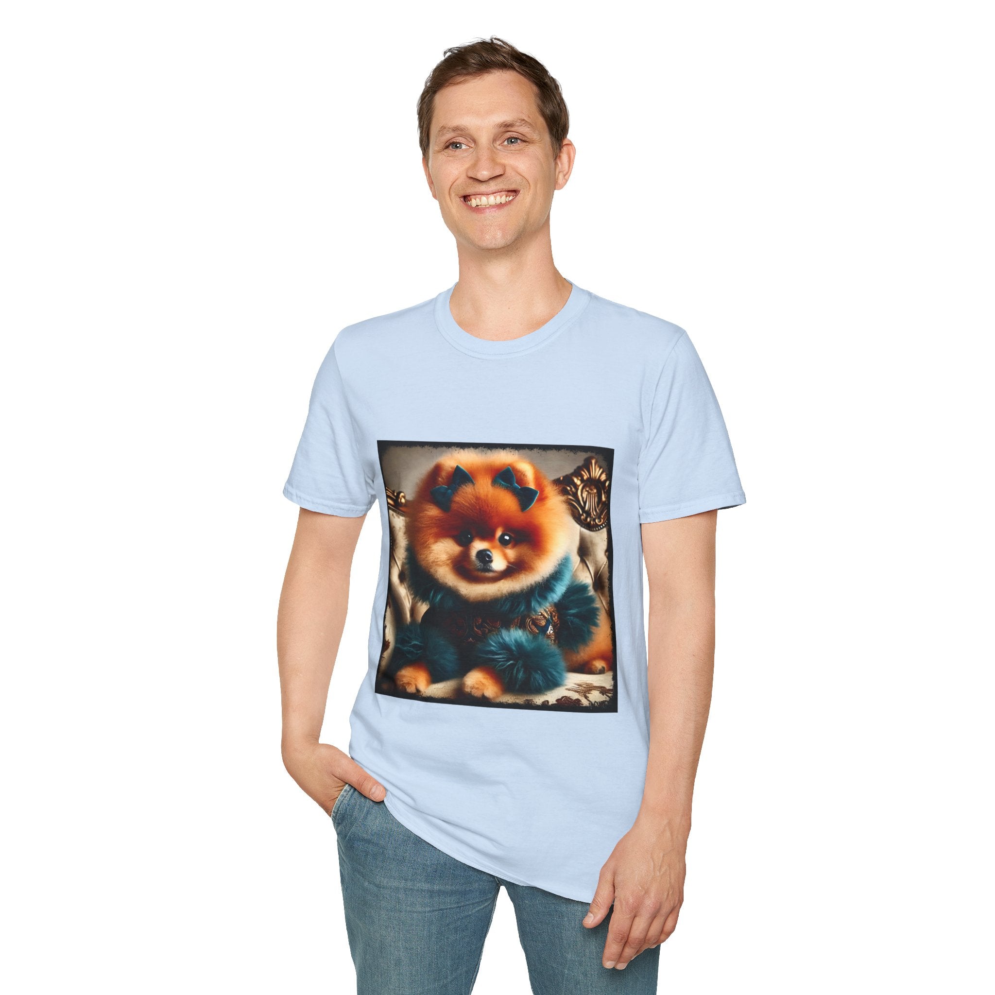 Pomeranian Pawsh Pawfluencer | Unisex Dog T-Shirt