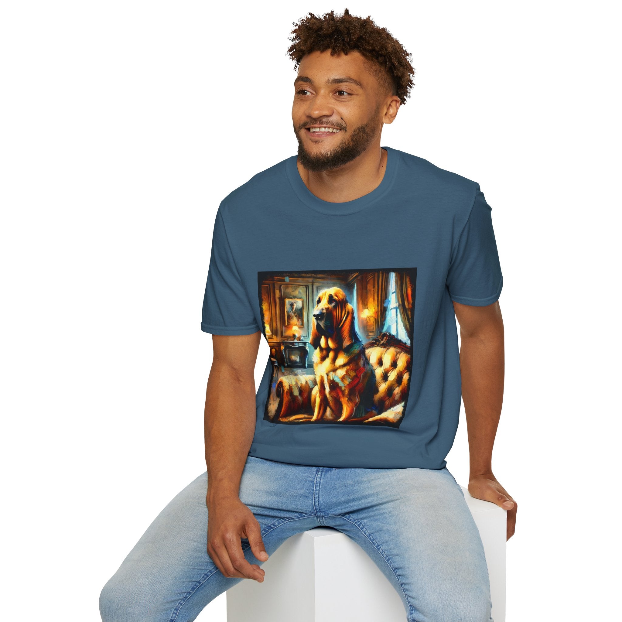 Bloodhound Warm Classic | Unisex Dog T-Shirt