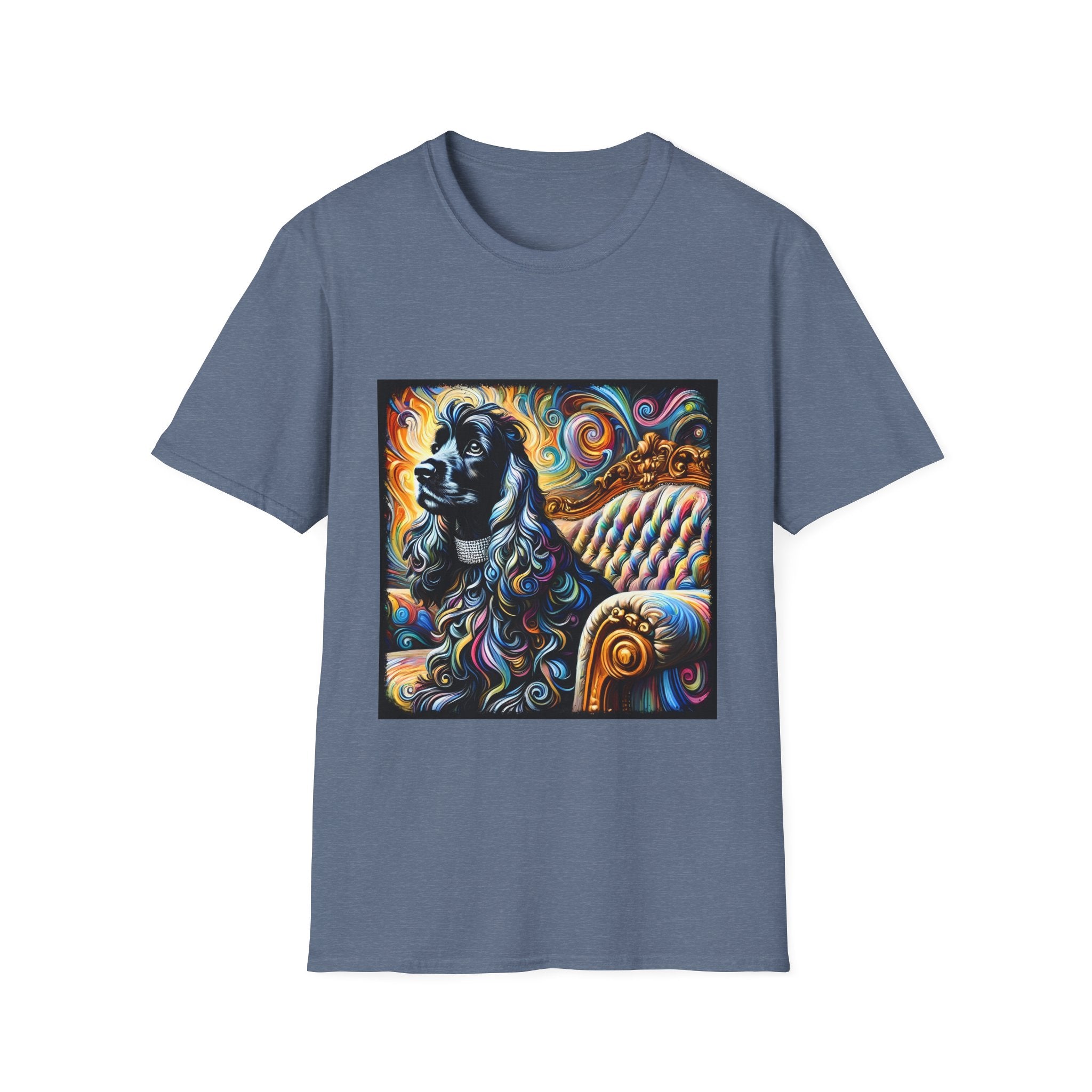 Cocker Spaniel Bold Swirl | Unisex Dog T-Shirt
