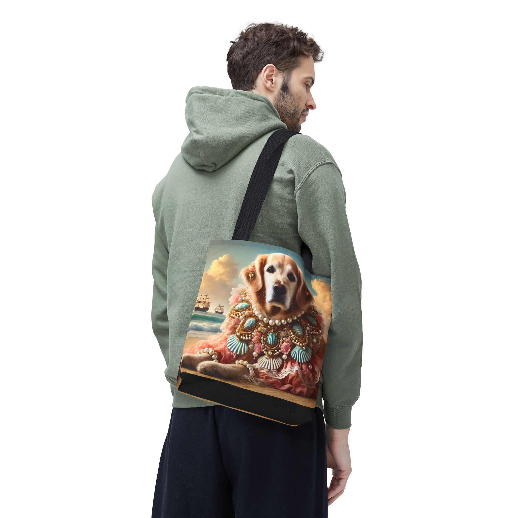 Golden Retriever Tote Bag | Beach Beauty Dog Lover Gift