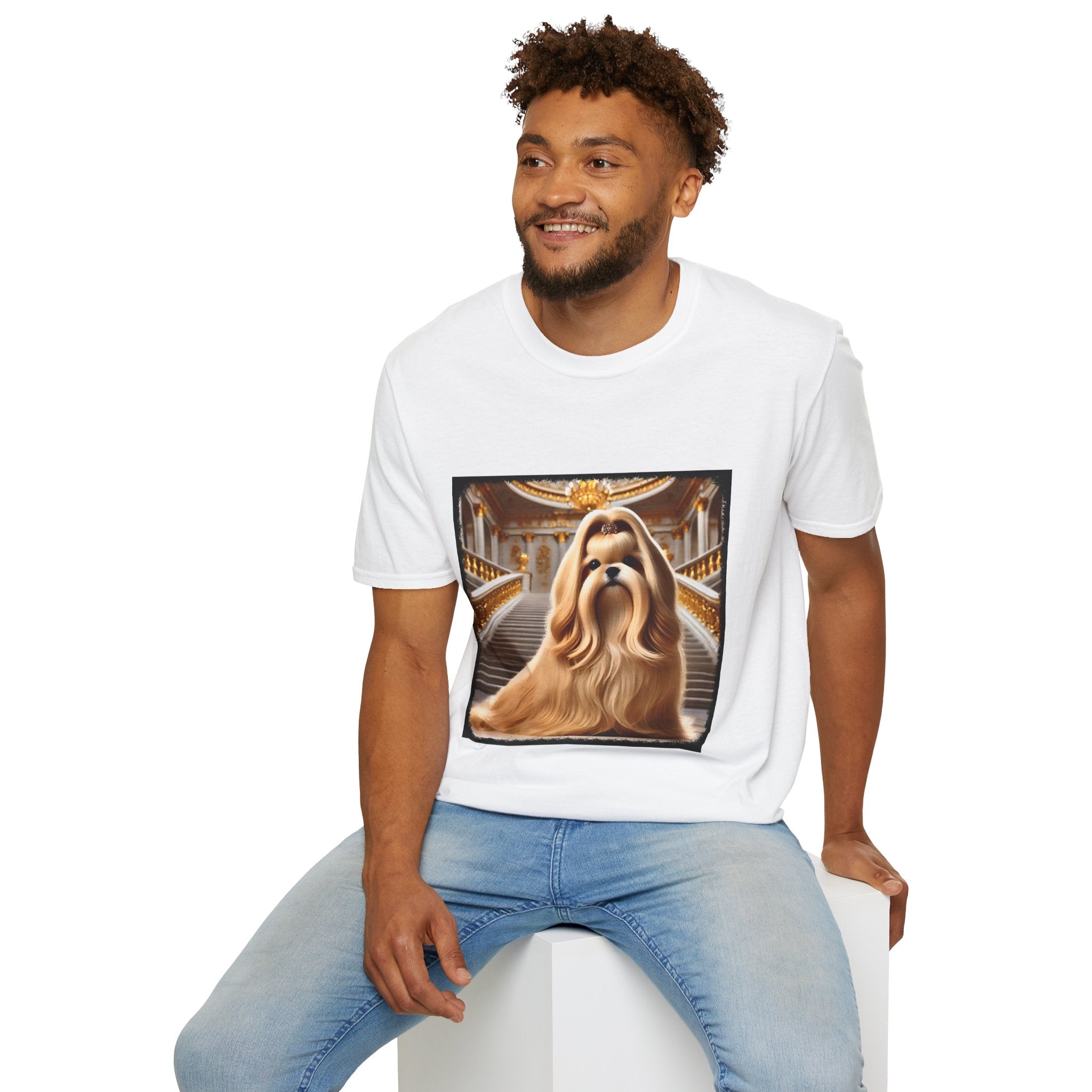 Shih Tzu Billionaire Bark | Unisex Dog T-Shirt