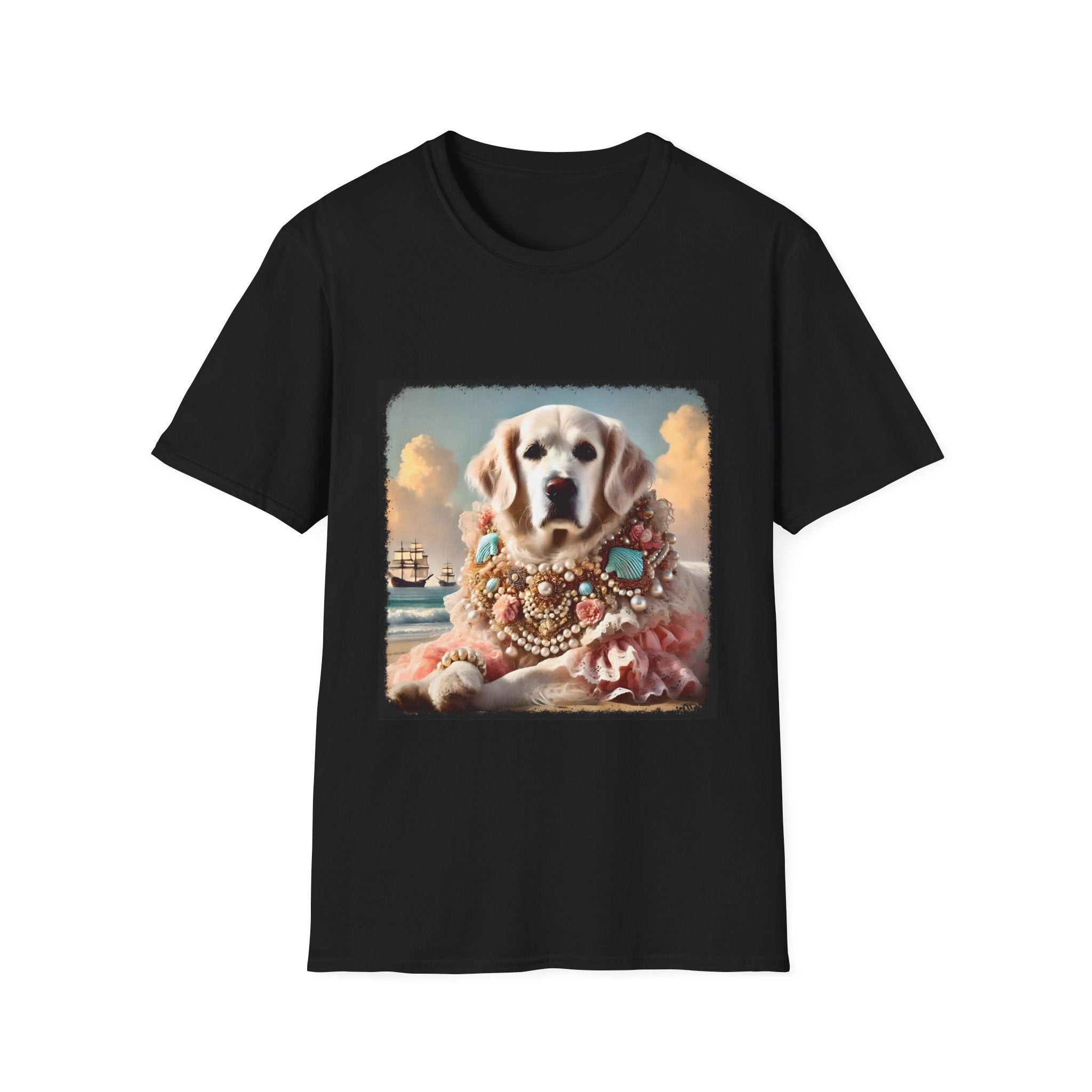 Golden Retriever Shirt | Beach Beauty Dog Lover Tee
