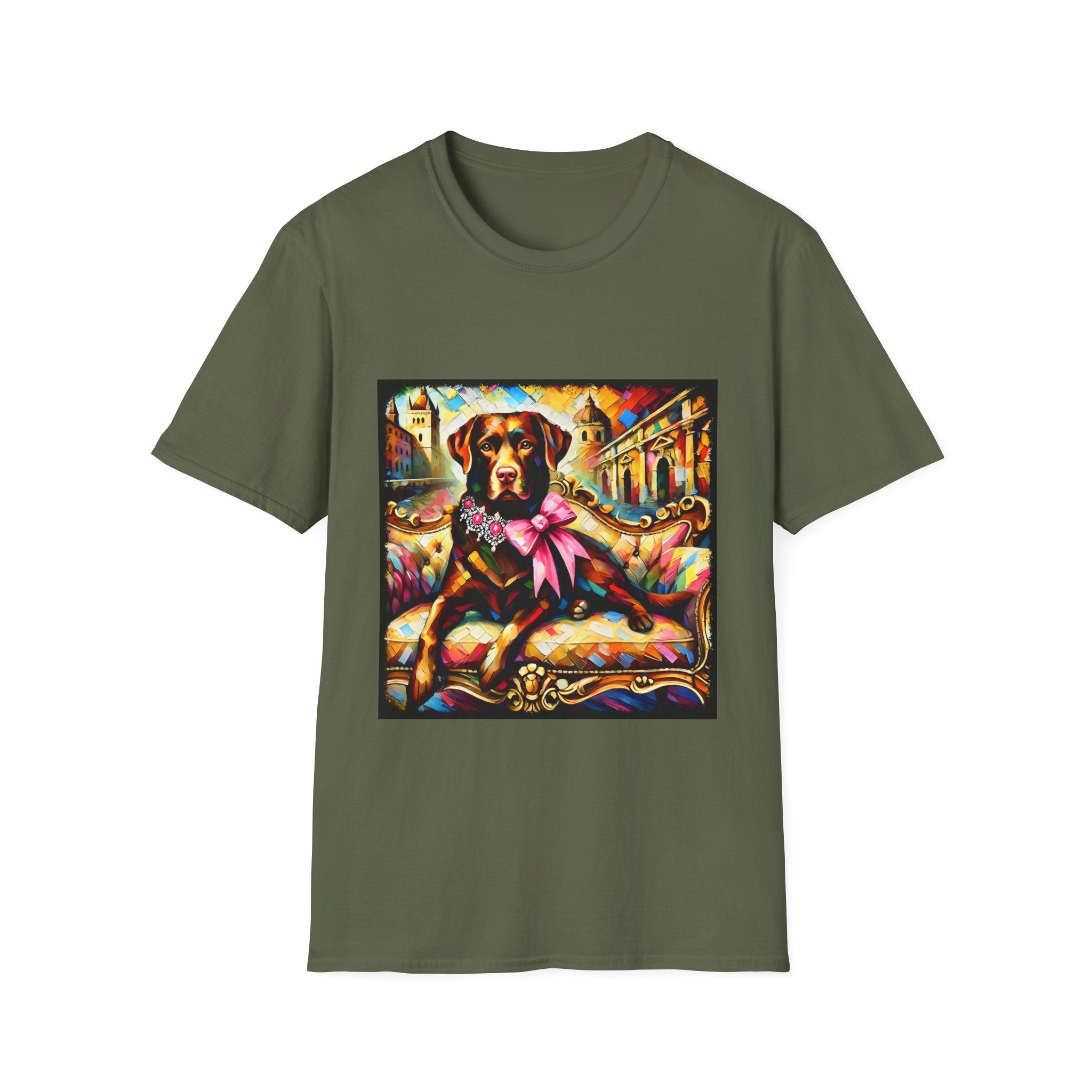 Labrador Retriever Diamond Princess Classic | Unisex Dog T-Shirt