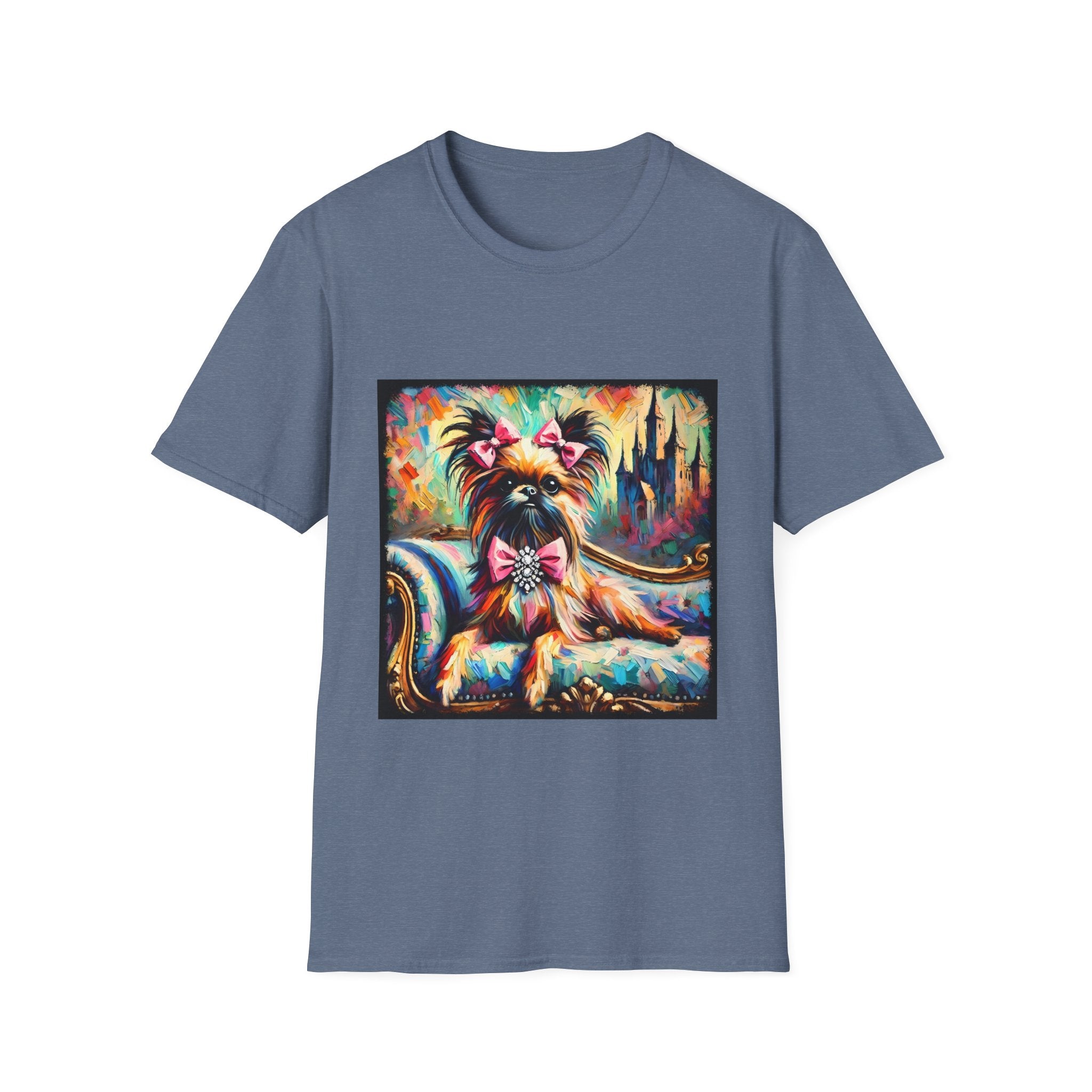 Brussels Griffon Diamond Princess Classic | Unisex Dog T-Shirt