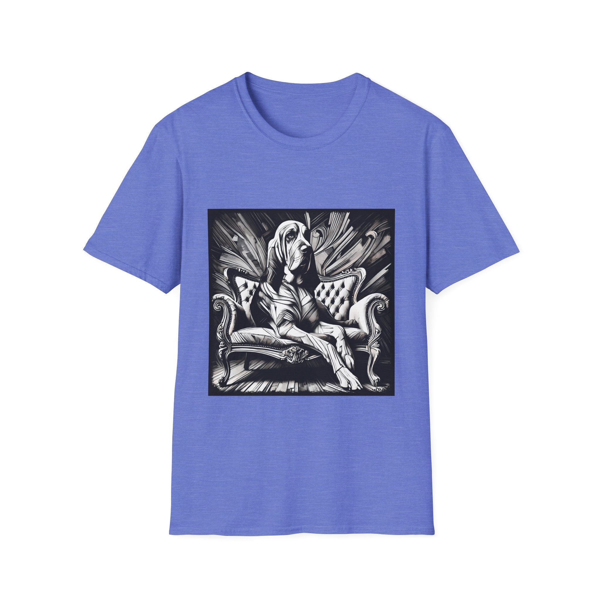 Bloodhound B&W Bold | Unisex Dog T-Shirt