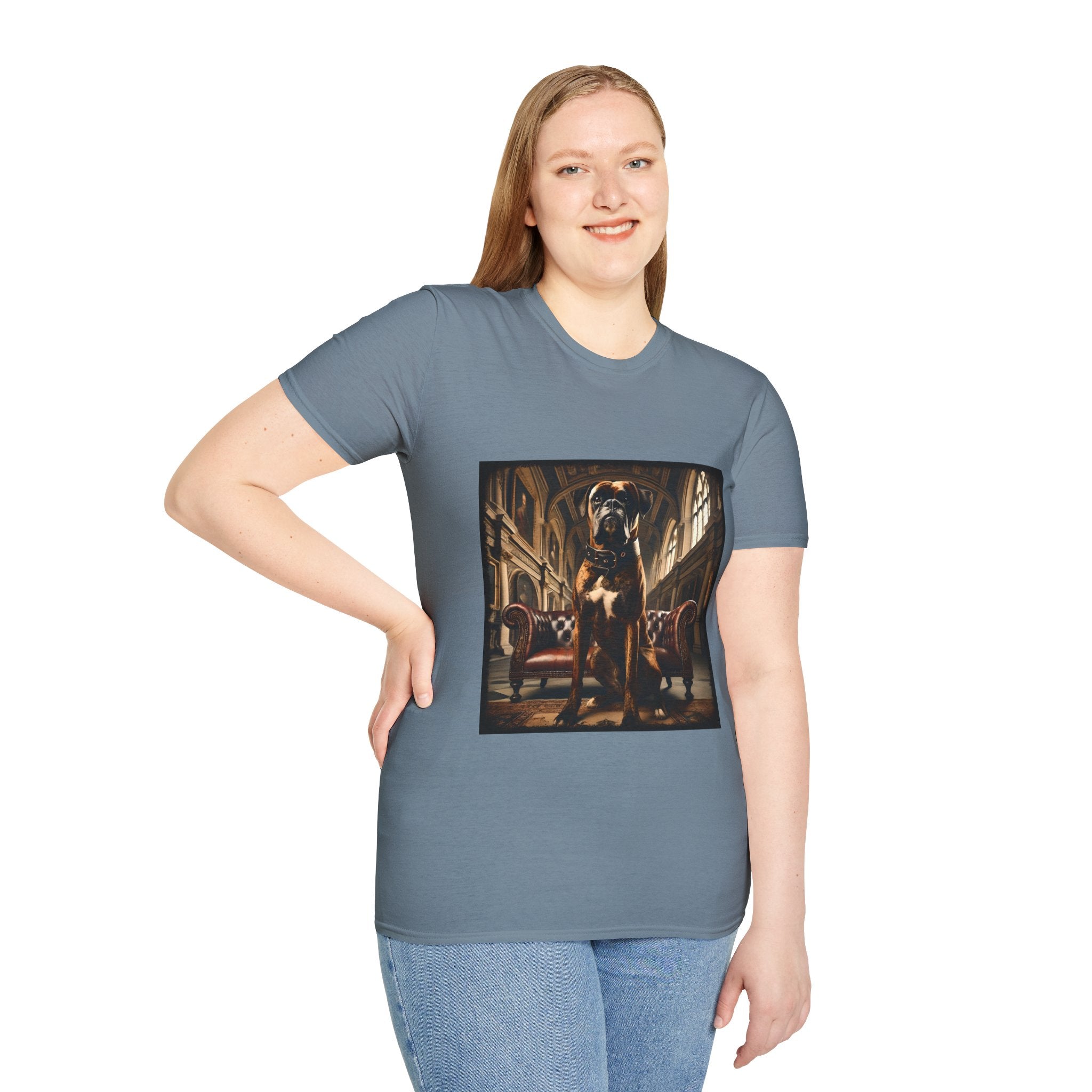 Boxer Poised Prince | Unisex Dog T-Shirt
