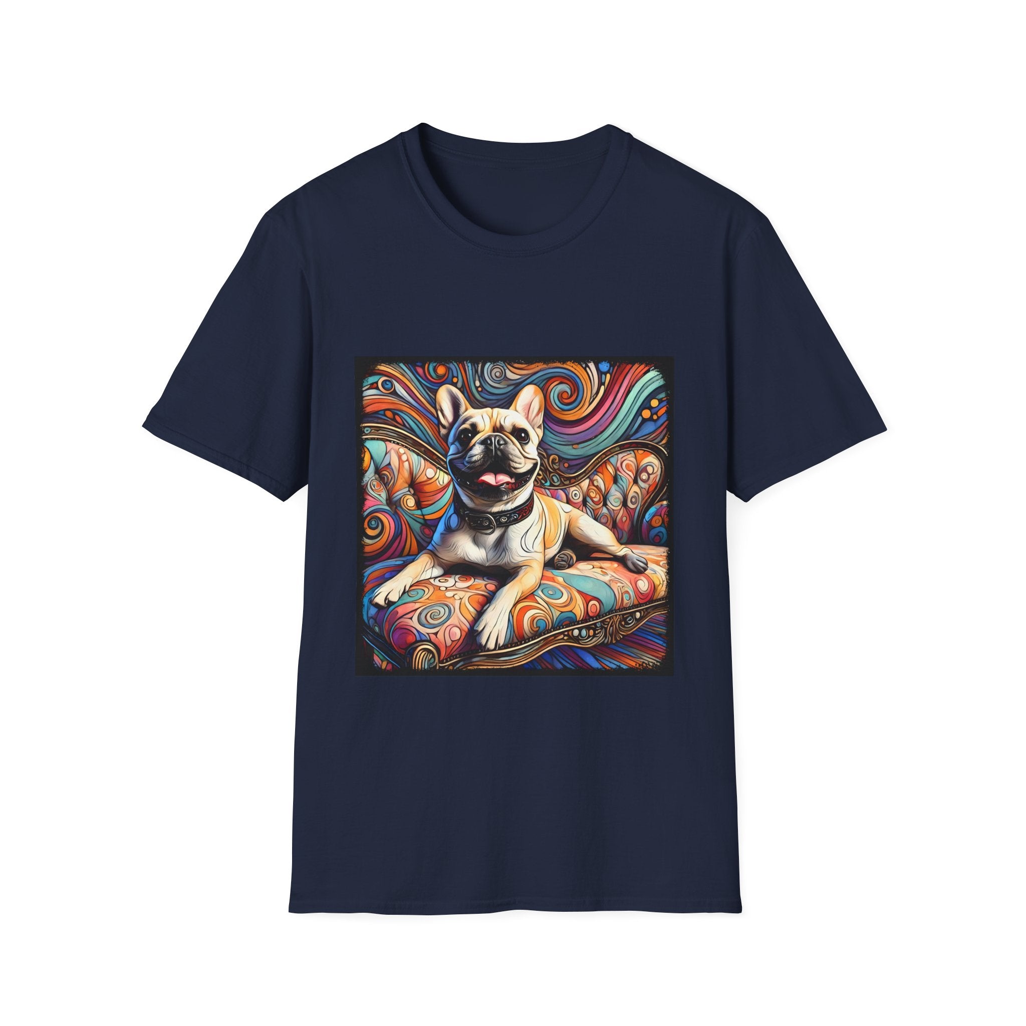 French Bulldog Shirt | Groovy Swirl Dog Lover Tee