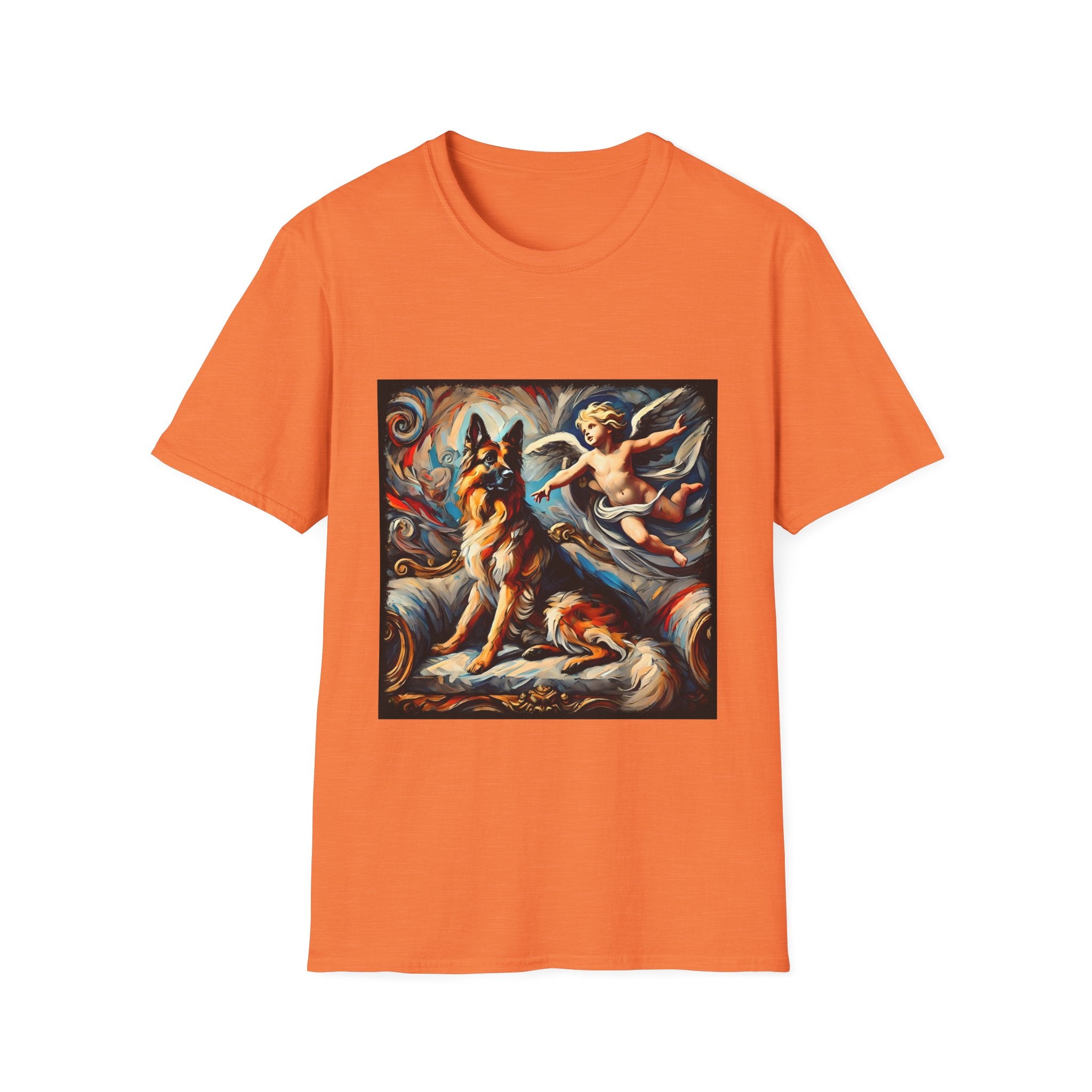 German Shepherd Divine Swirl | Unisex Dog T-Shirt