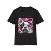 French Bulldog Striking Classic design dog lover unisex t-shirt in black