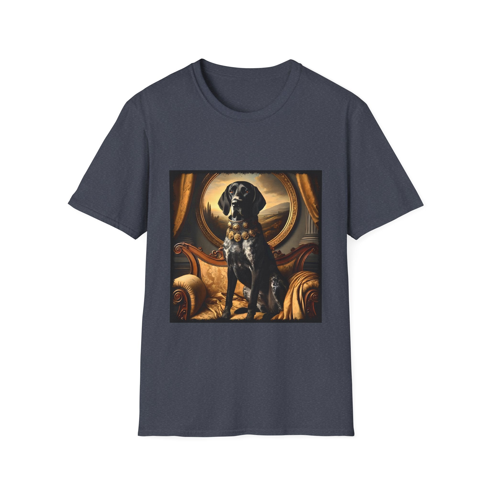 German Shorthaired Pointer Posh Prince  | Unisex Dog T-Shirt
