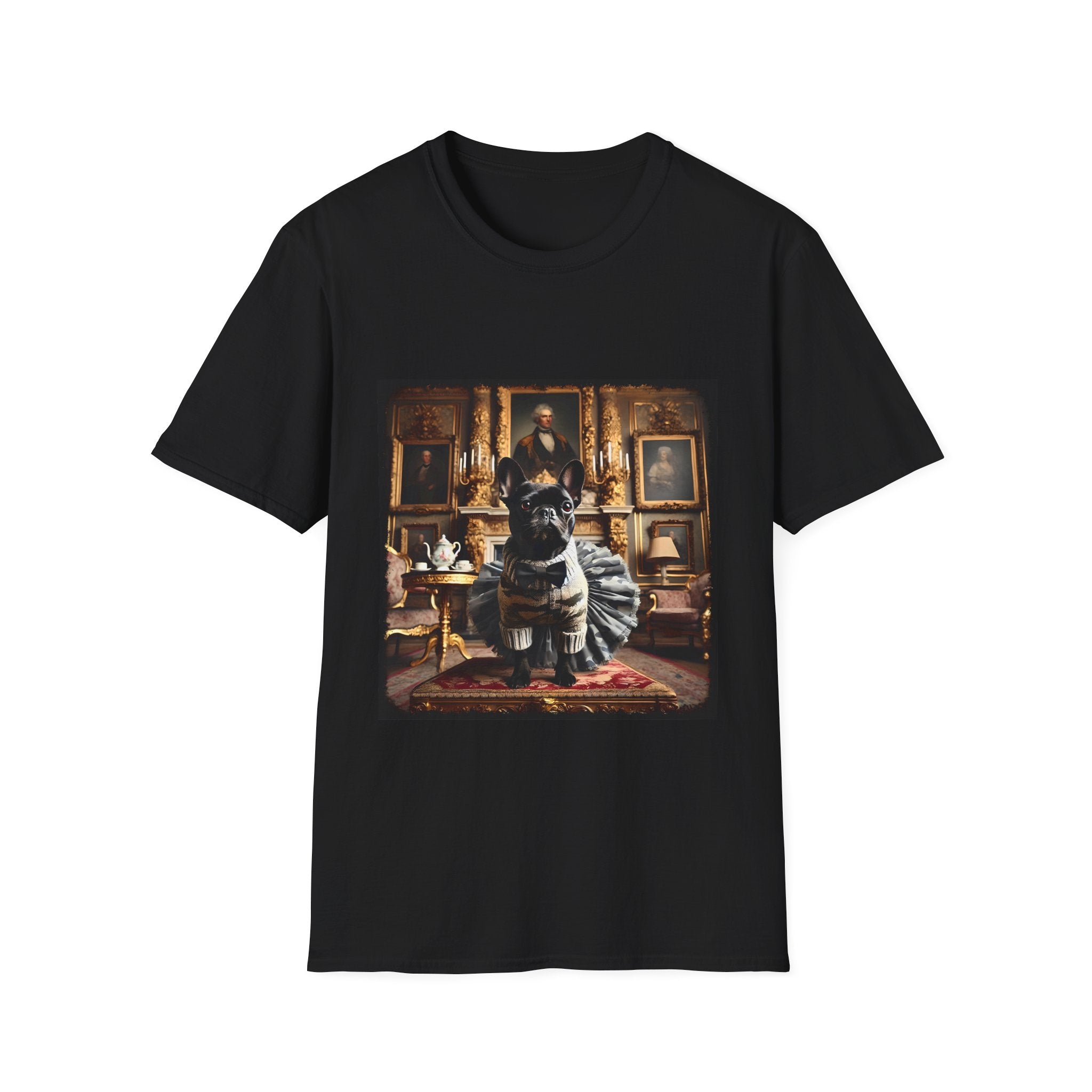 French Bulldog Shirt | Black Camo Chic Dog Lover Tee